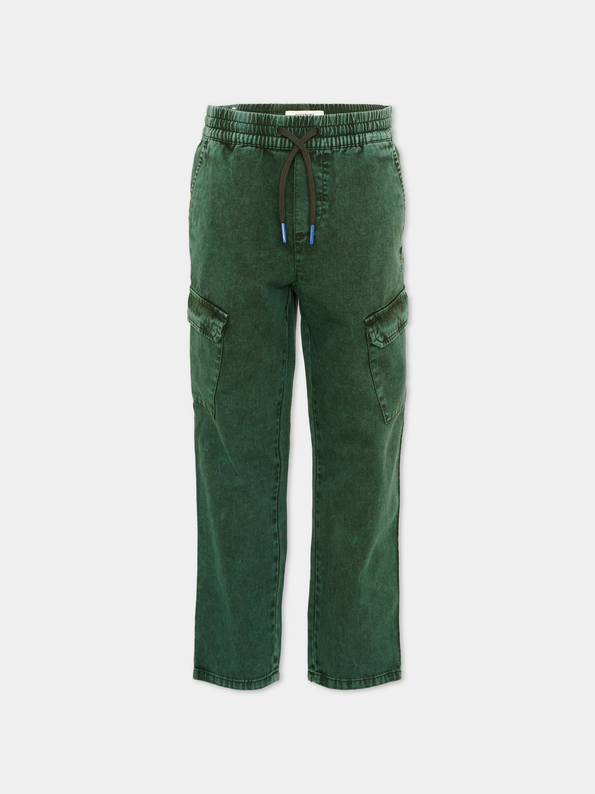 Pantalone verde per bambino cargo,Scotch&soda,183307 301