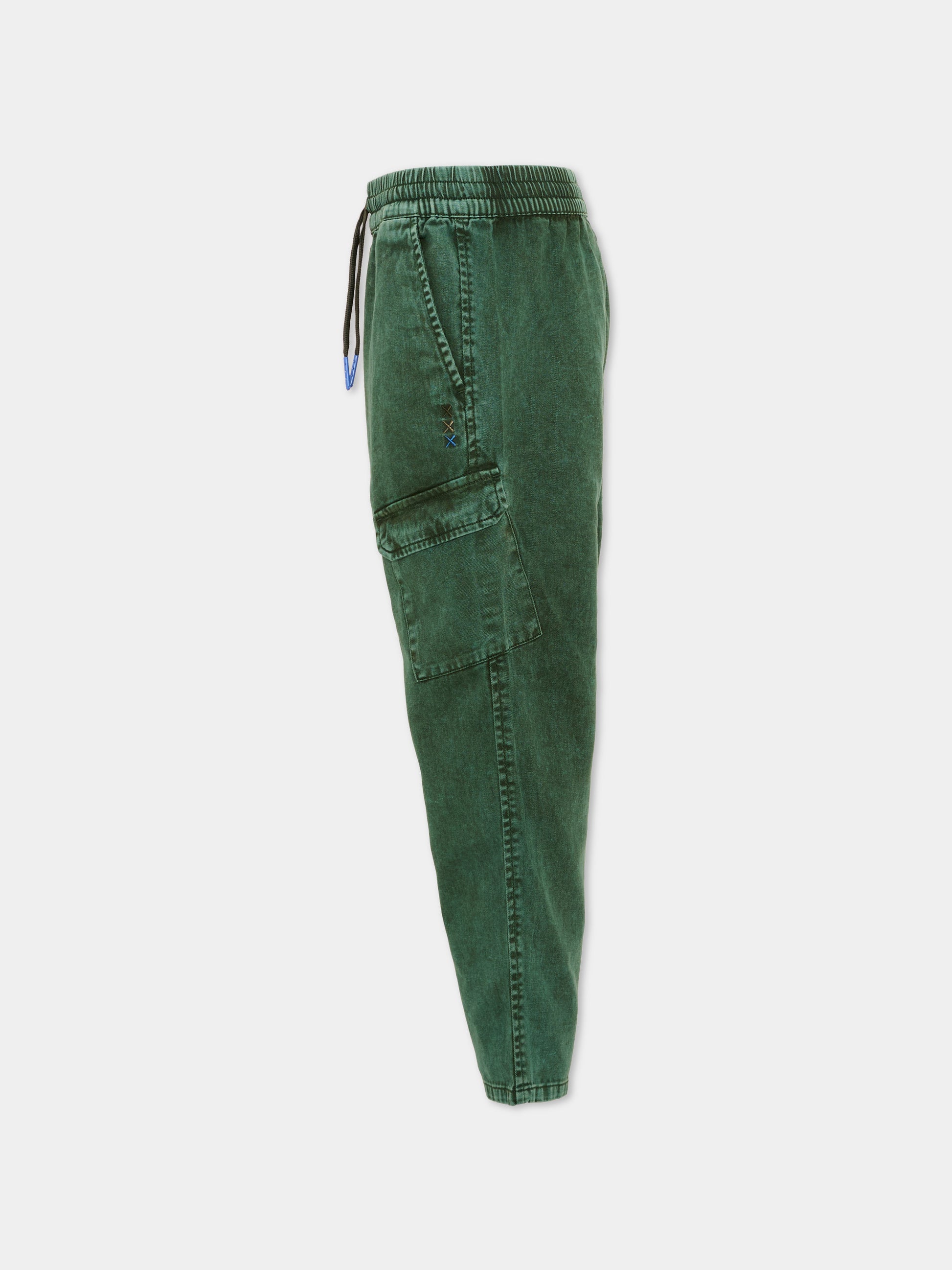 Pantalone verde per bambino cargo,Scotch&soda,183307 301