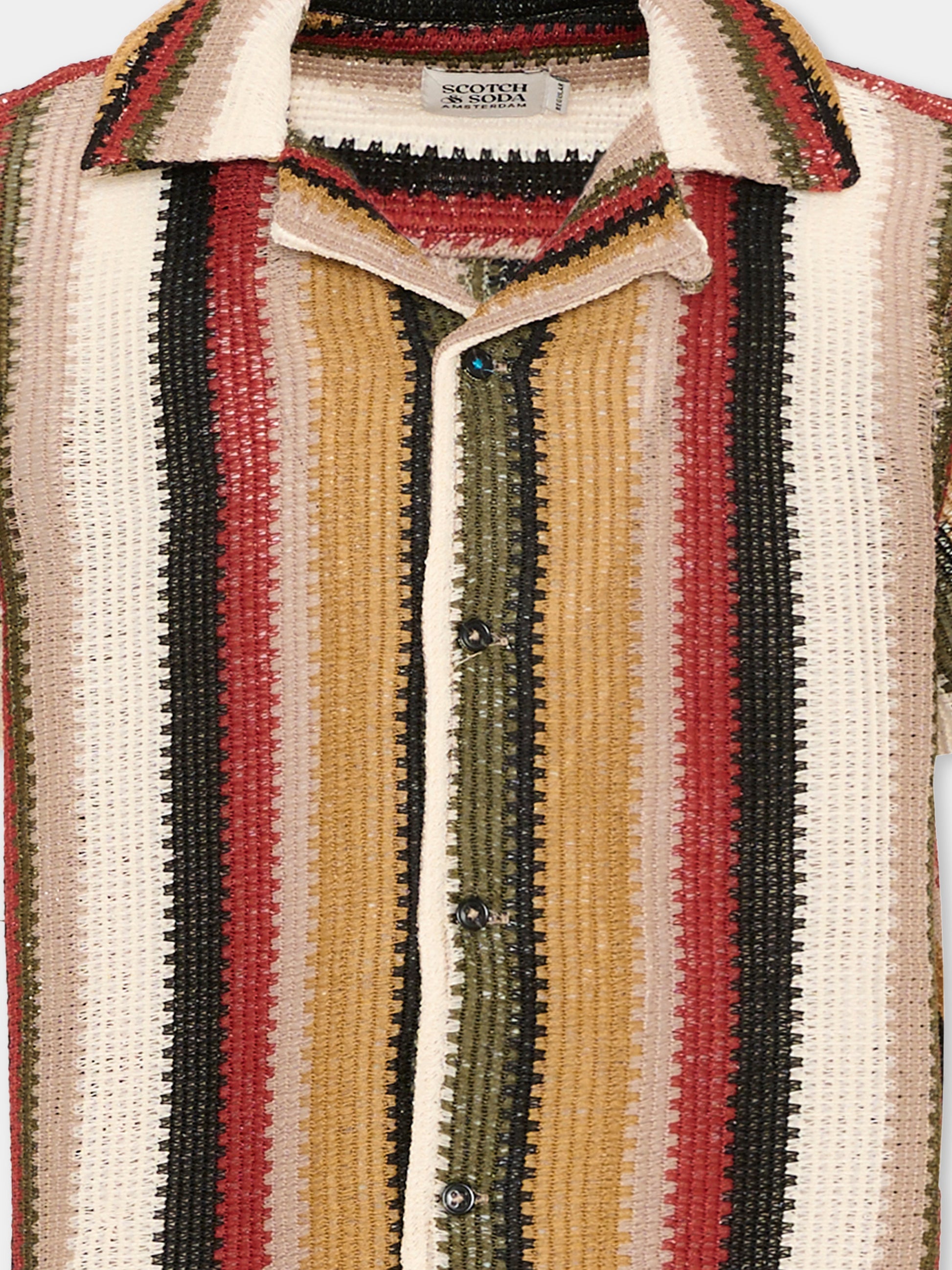 Camicia multicolor per bambino a righe,Scotch&soda,181969 260