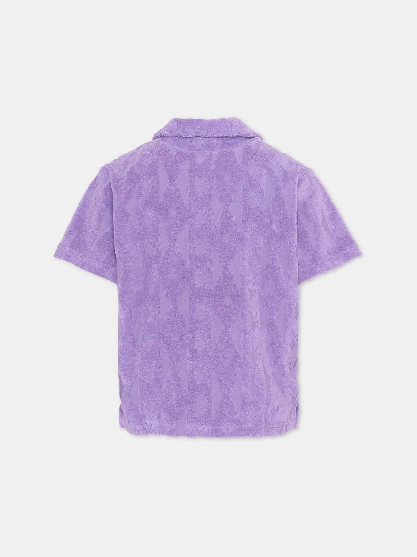 Camicia viola per bambina in spugna,Scotch&soda,182068 650