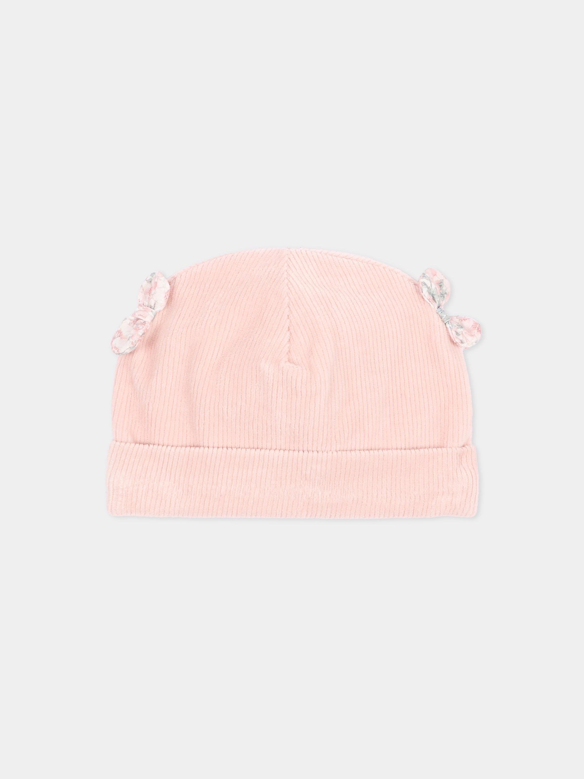 Cappellino rosa per neonata,Nanán,I26422R