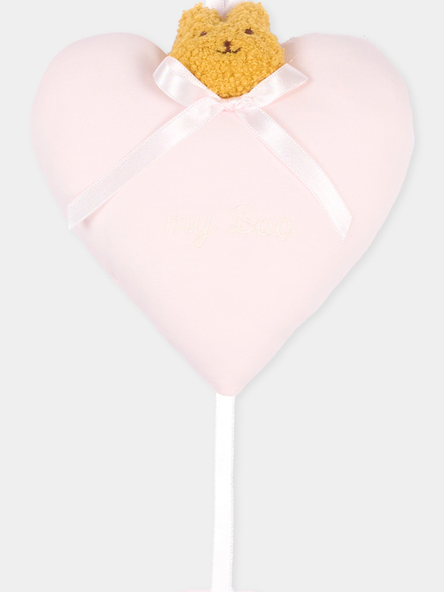 Fiocco nascita rosa My Boo per neonata