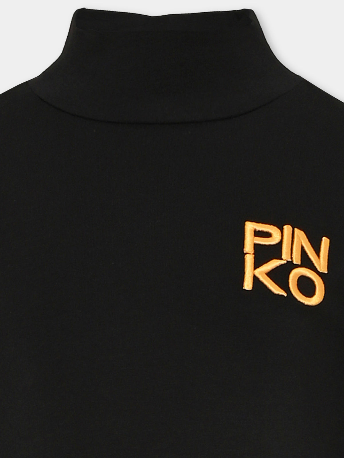 Dolcevita nero per bambina con logo,Pinko,KFTS067 C JE017 0899