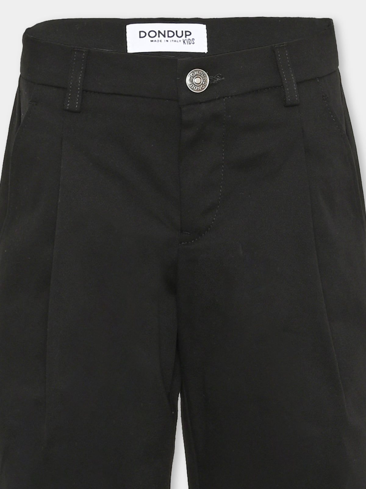 Pantalone nero per bambino,Dondup Kids,DMPA212 0 CE002 N000