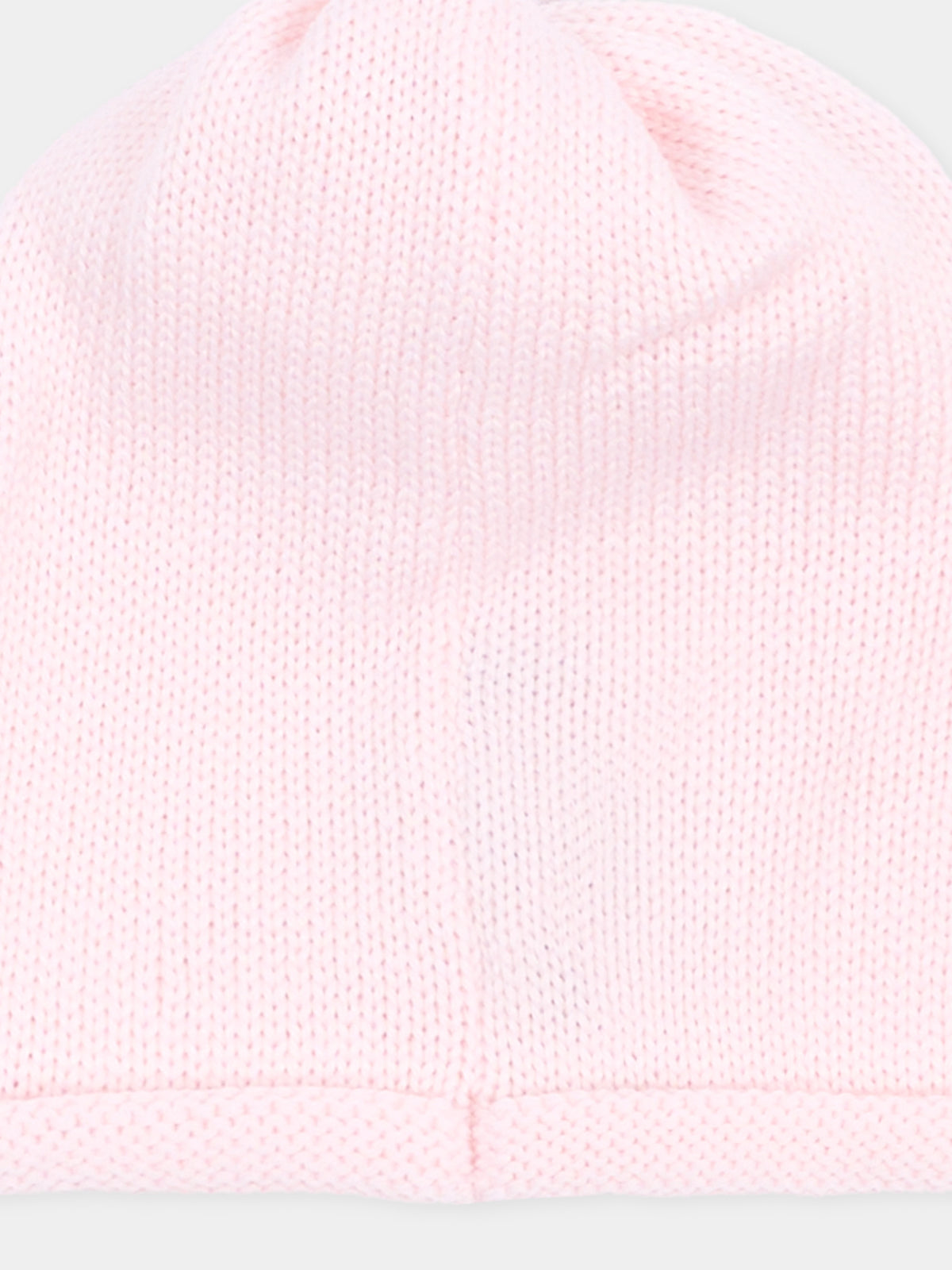 Cappellino rosa per neonata in maglia,Little Bear,4128 CIPRIA