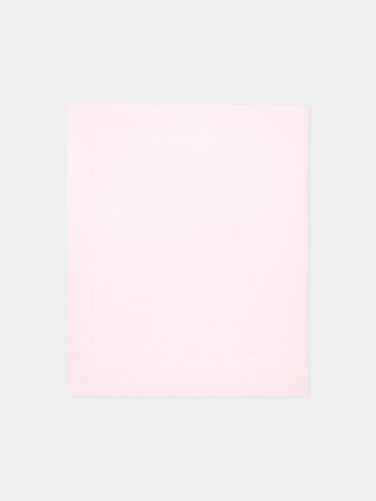 Coperta rosa per neonata in maglia,Little Bear,4133 CIPRIA