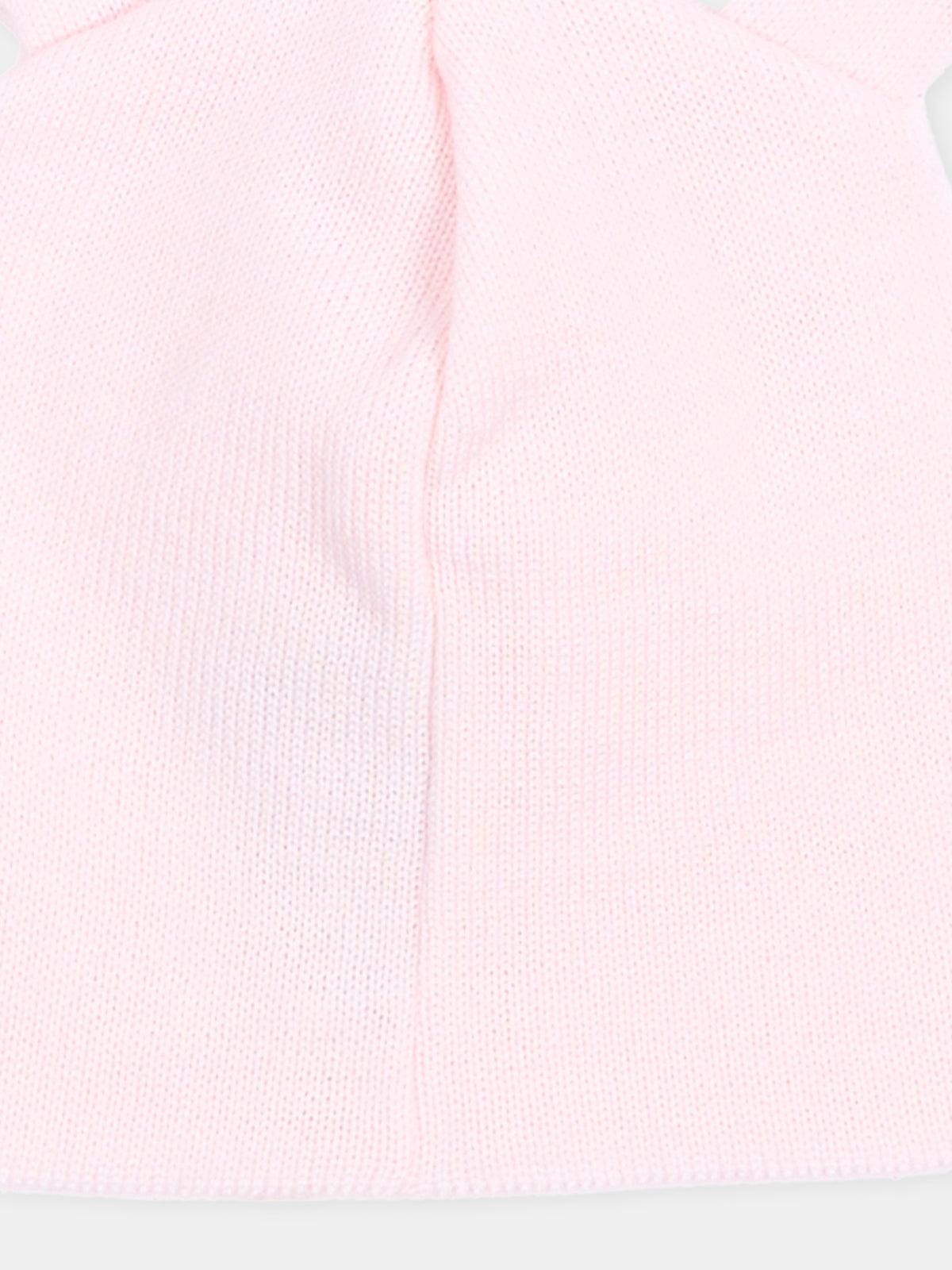 Cappello rosa per neonata con orecchie,Little Bear,4103 CIPRIA