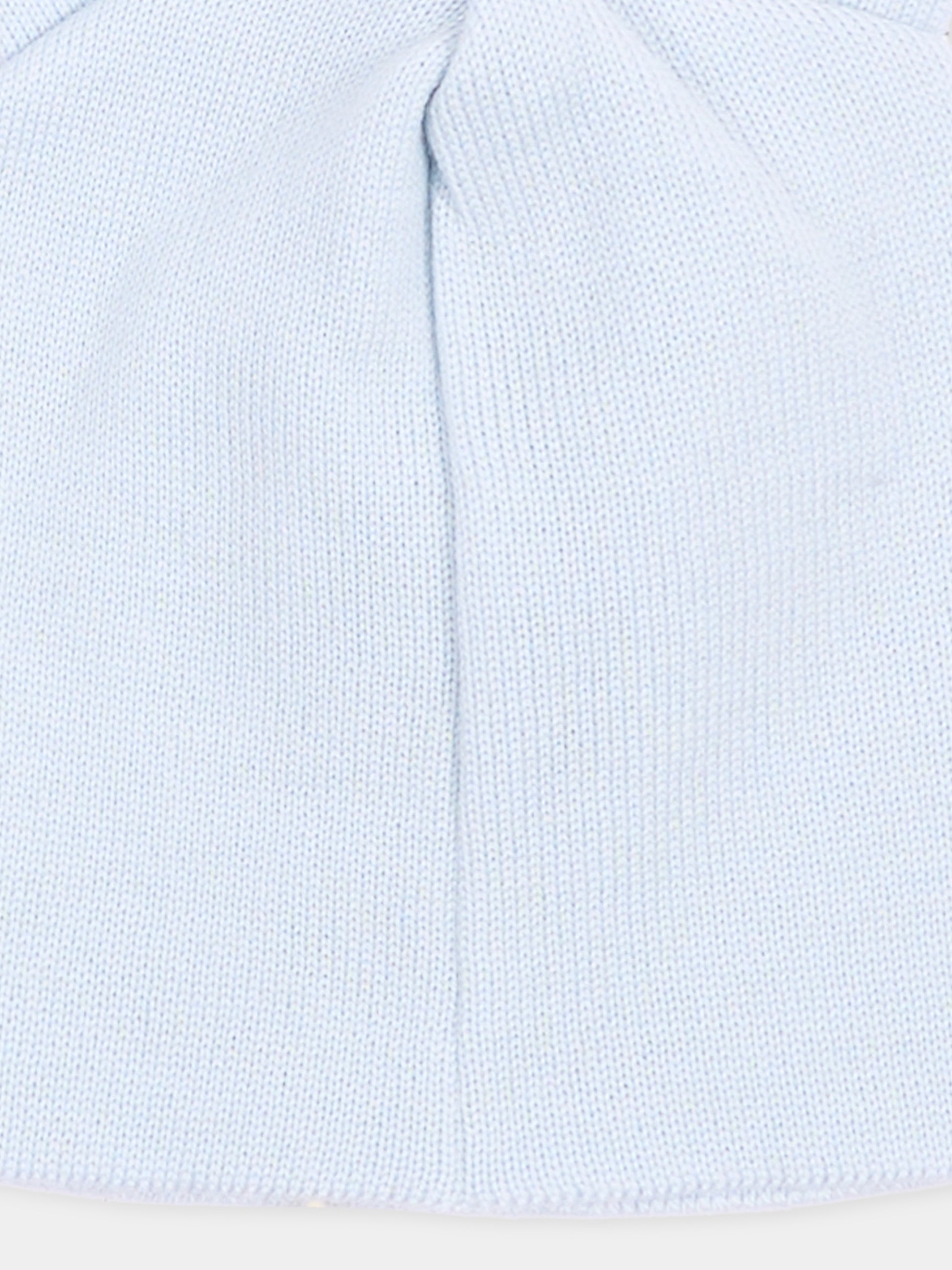Cappellino celeste per neonato,Little Bear,4103 CIELO