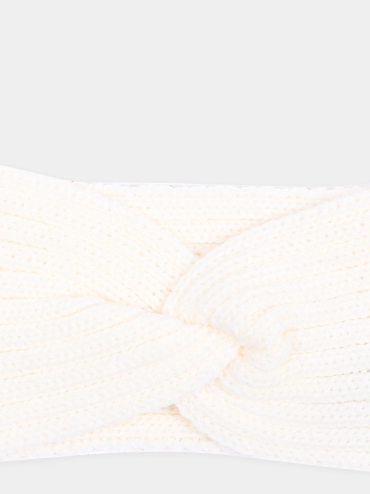 Fascia avorio per neonata in maglia,Little Bear,4022 LATTE