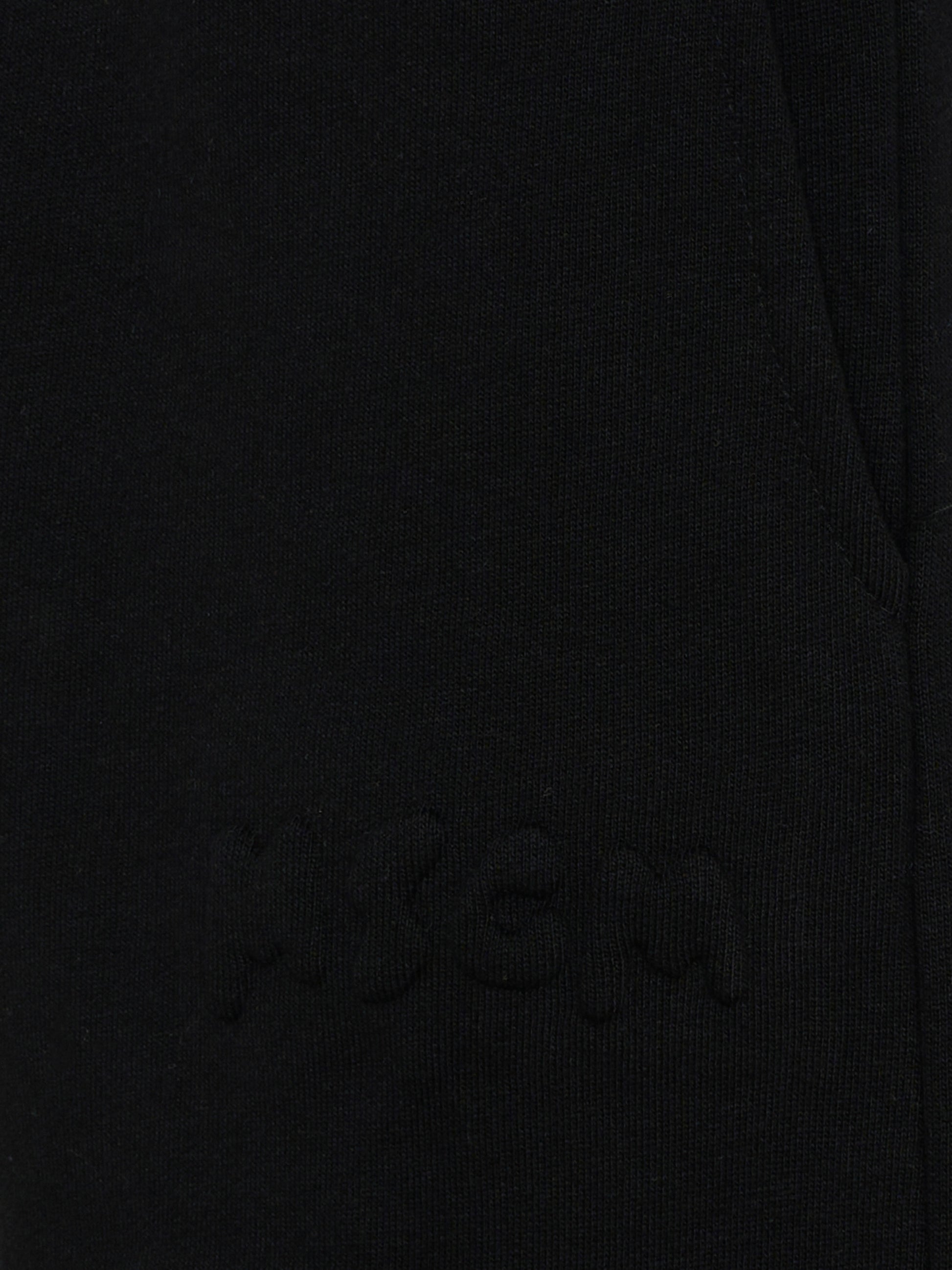 Pantaloni neri per bambina cargo,Msgm Kids,F5MSJUFP025 110