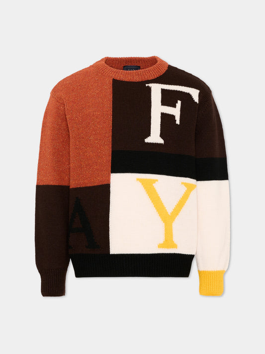 Maglione multicolor Fay per bambino,Fay Kids,FZ9H40 W0012 999