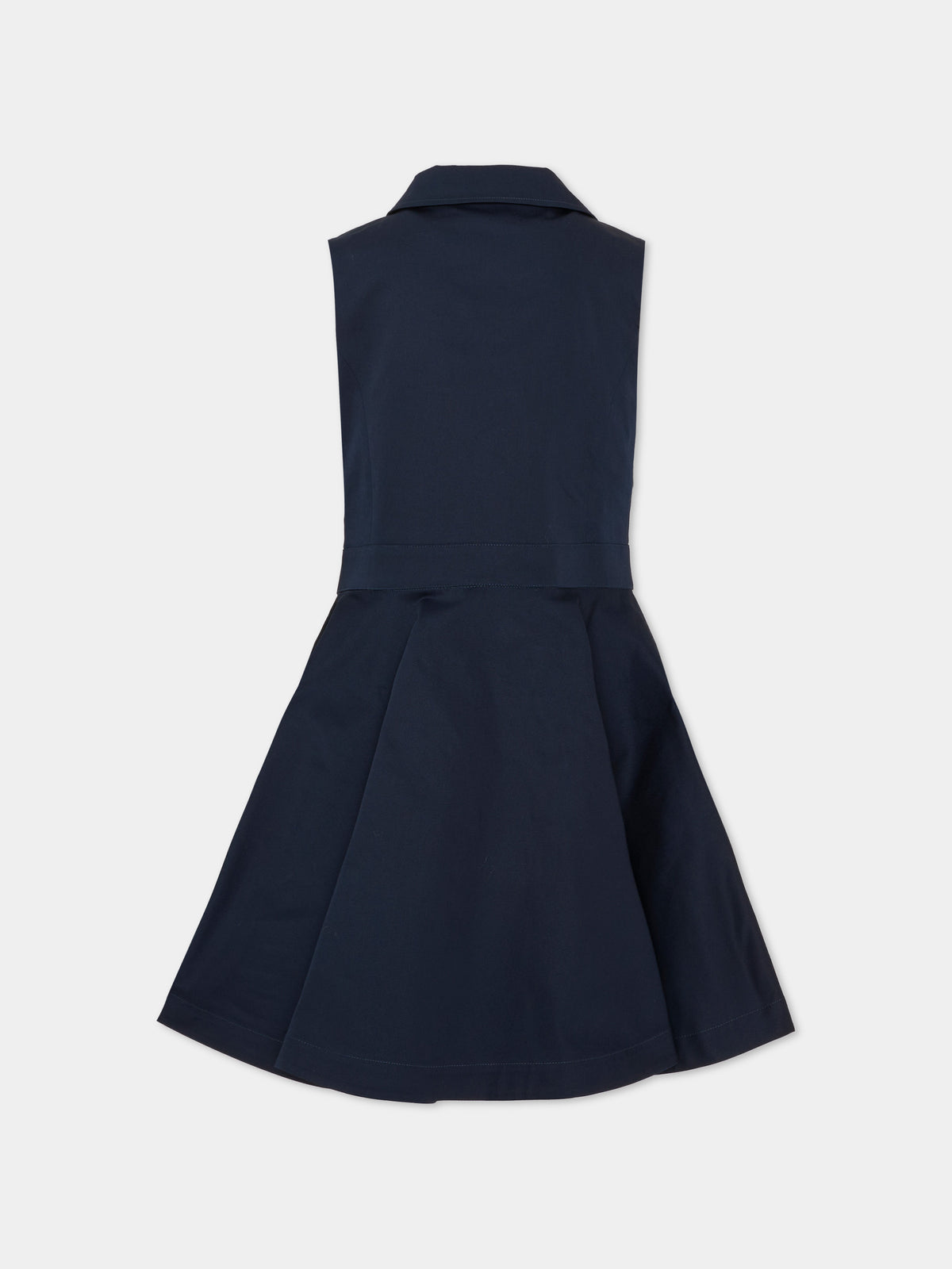 Abito elegante blu per bambina,Fendi Kids,JFB874 AS5Y F0QG3