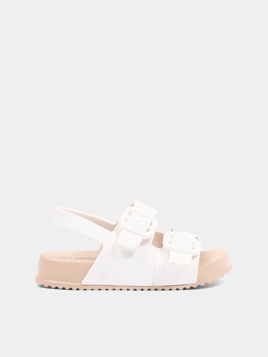 Ciabatte bianche per bambina,Mini Melissa,35686-AV385-05393