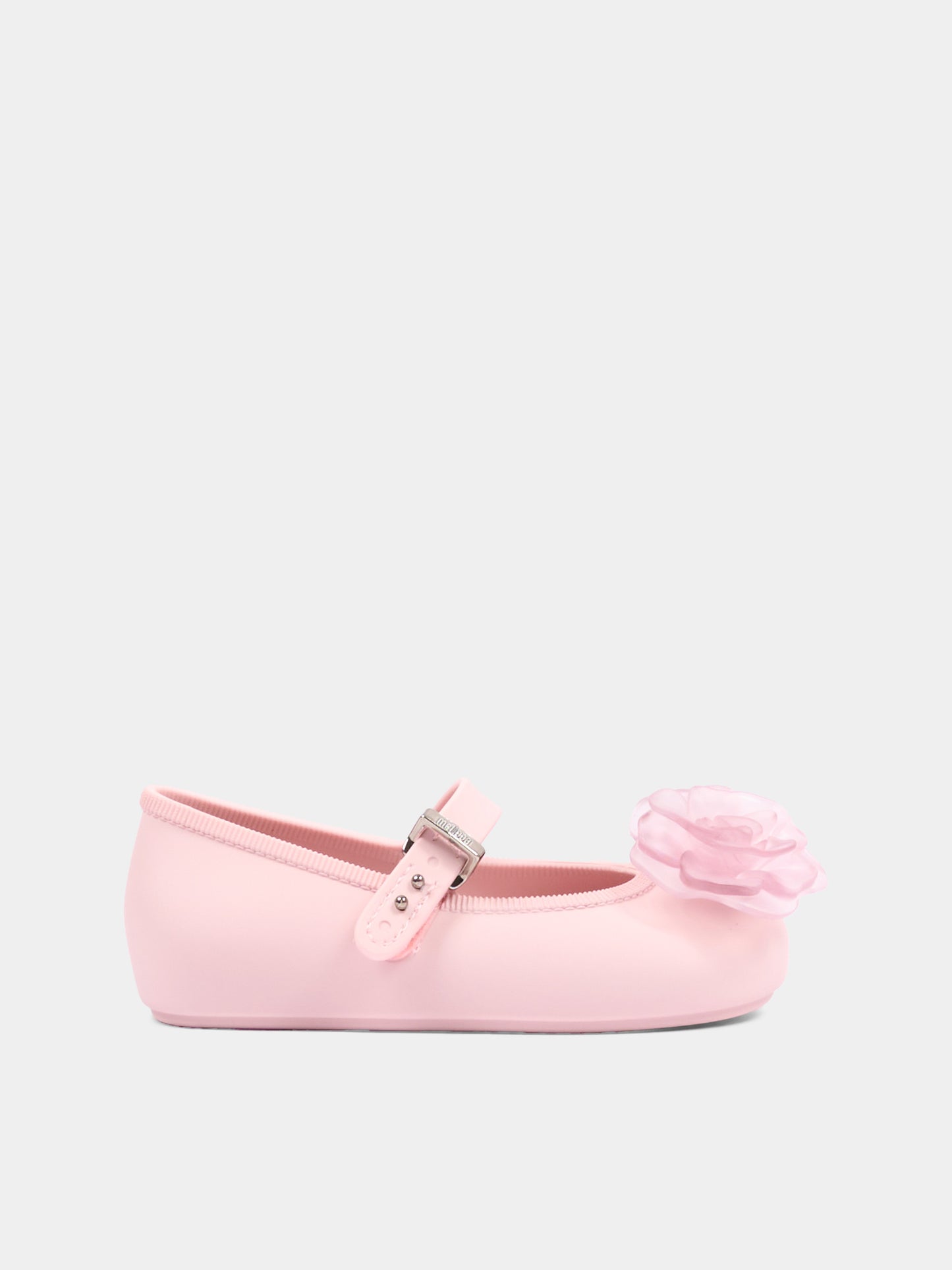 Ballerine rosa per bambina con fiore,Mini Melissa,S-37823-BO980