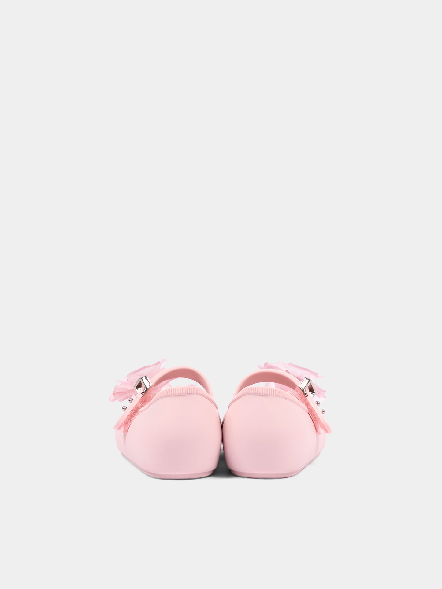Ballerine rosa per bambina con fiore,Mini Melissa,S-37823-BO980