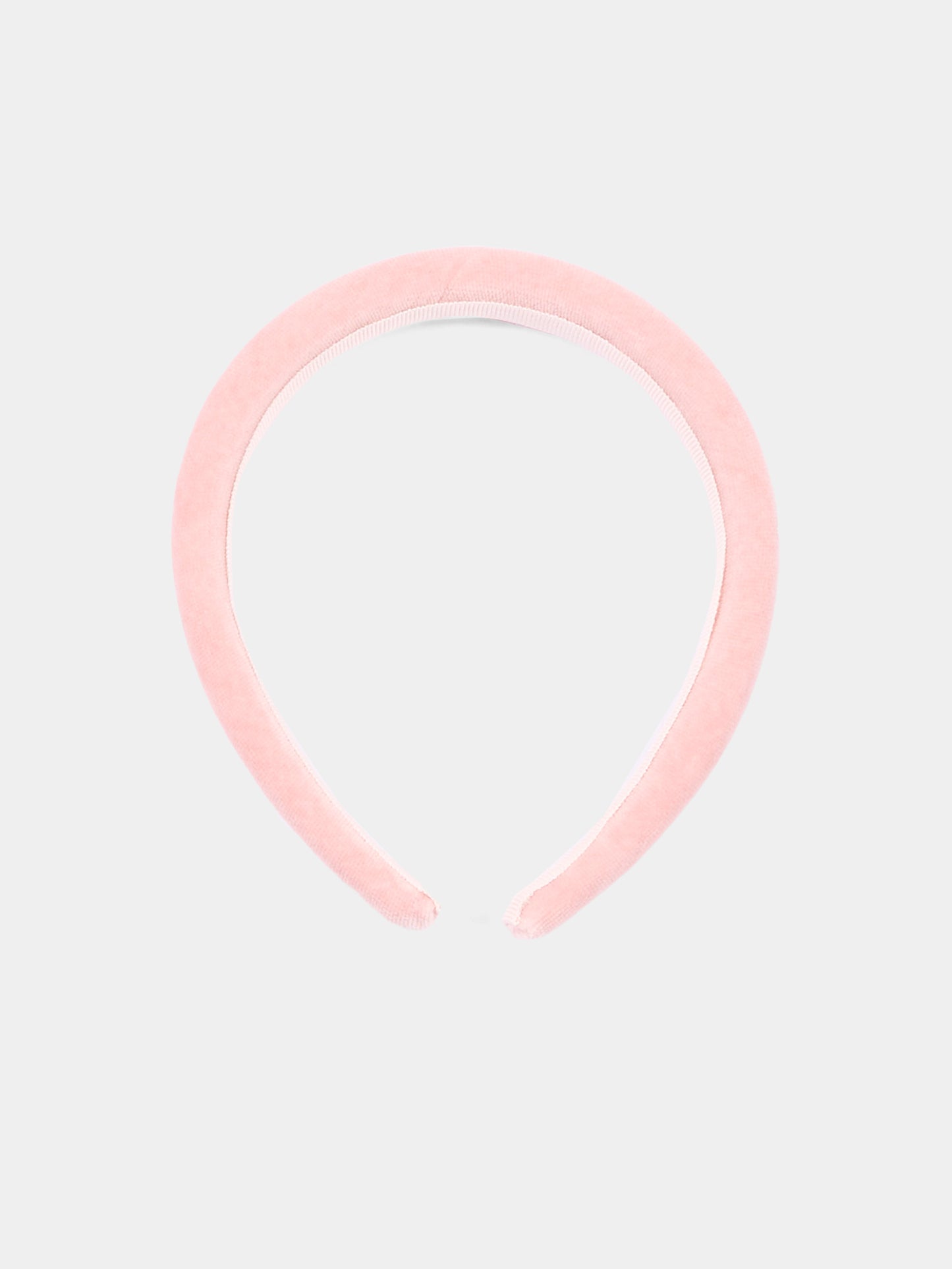 Cerchietto rosa per neonata,Mariella Ferrari,BTC3 074