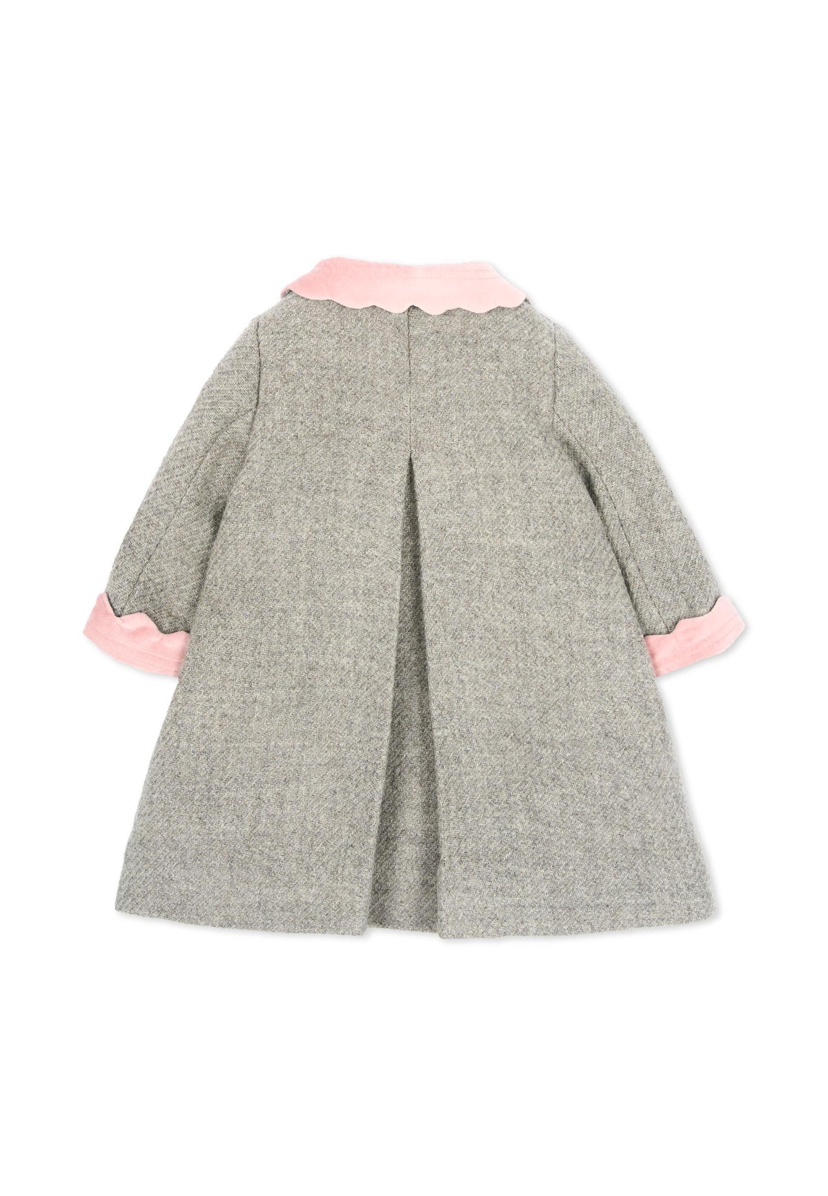 Cappotto grigio per neonata,Mariella Ferrari,GBE5 088 070