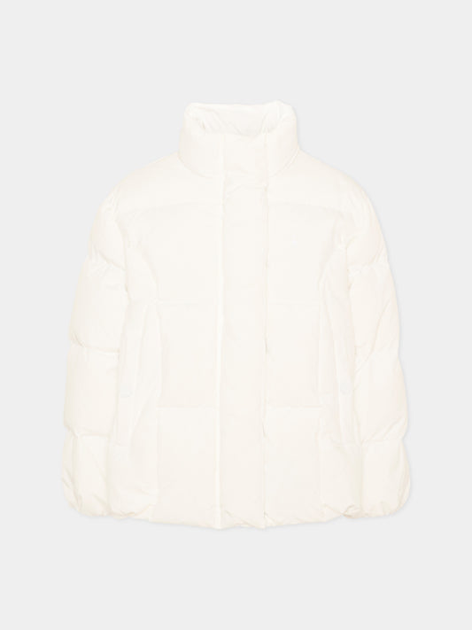 Piumini avorio per bambina,Trussardi Junior,TGA26064PI ALMOND ALMOND