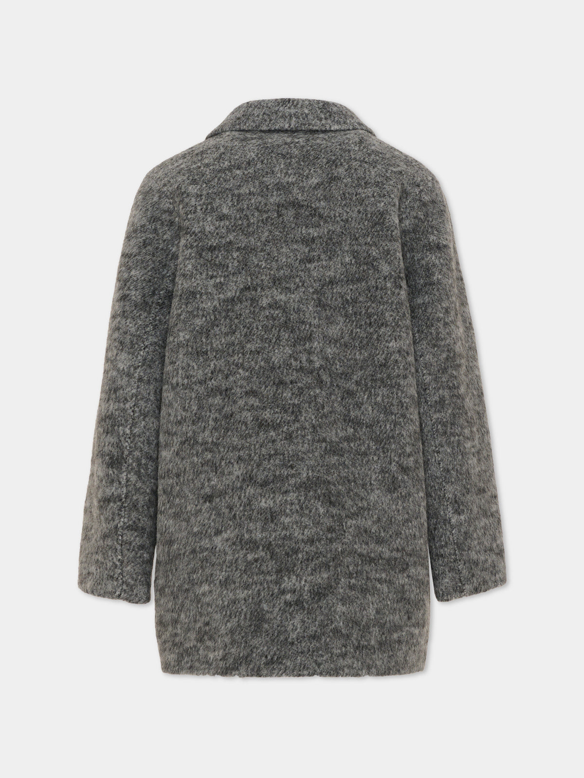 Cappotto grigio per bambina,Trussardi Junior,TGA26035CP GREY GREY