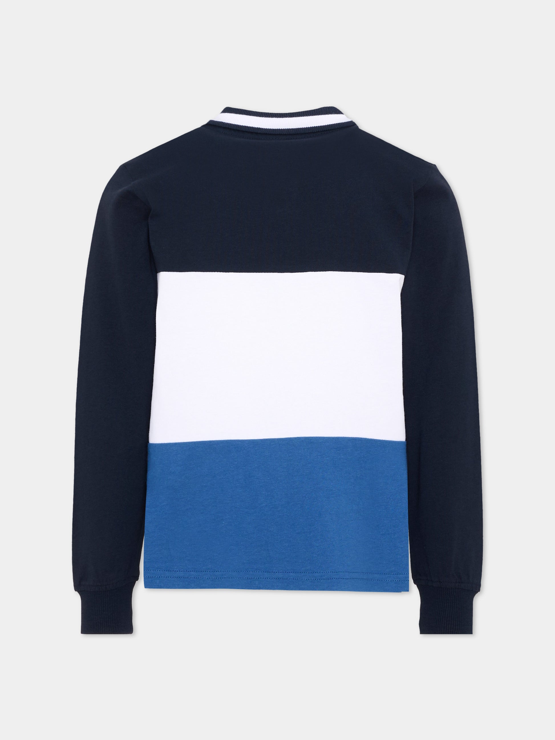 Polo blu per bambino con logo,North Sails,NBA26047PO BLUE NAVY