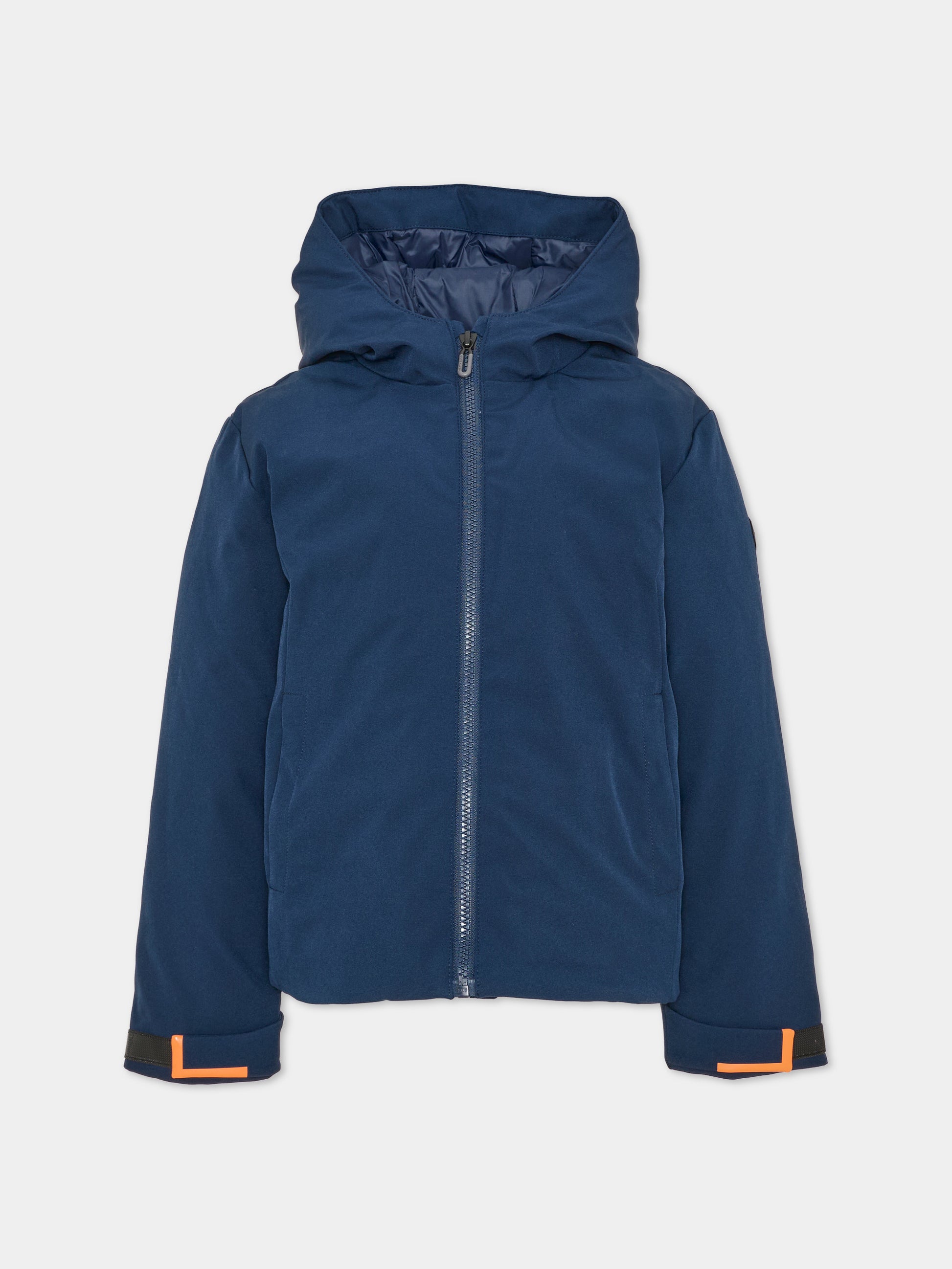 Piumino blu per bambino con cappuccio,North Sails,NBA26071GB BLUE NAVY