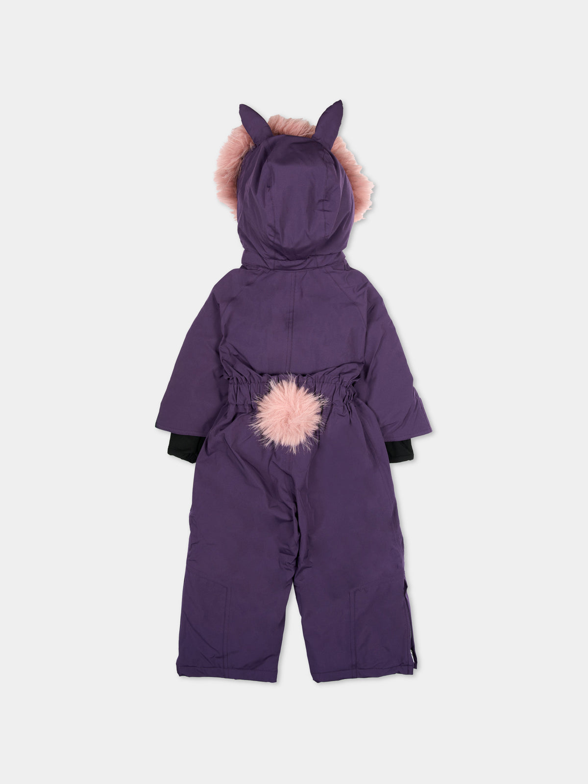 Tuta da neve viola Hop The Bunny per bambini