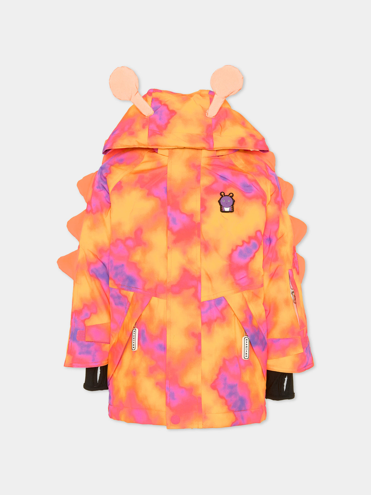 Piumino da neve multicolor Camo The Alien per bambini,Roarsome,ALIEN SOLAR FLARE SKI JACKET