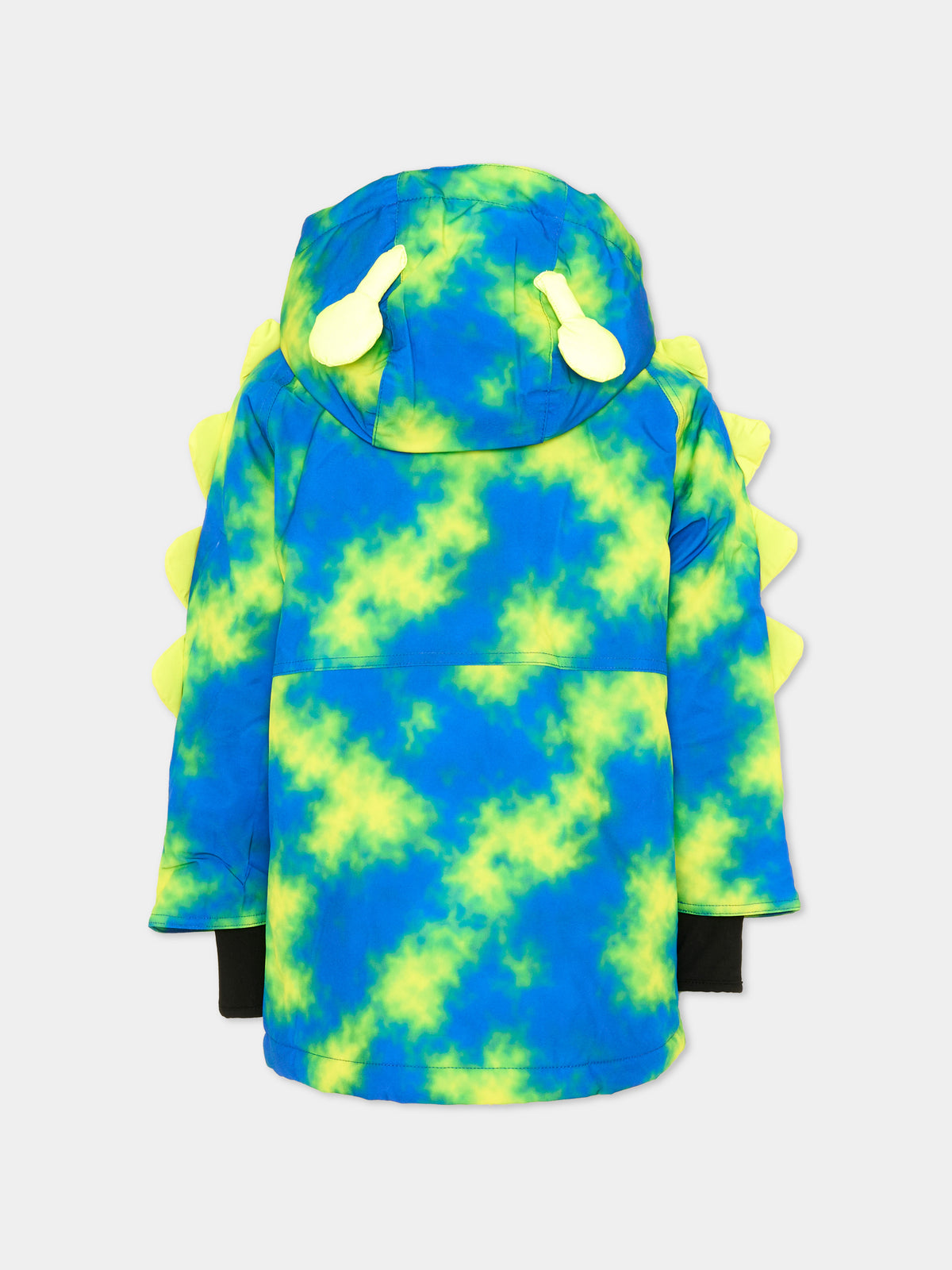 Piumino da neve blu Camo The Alien per bambini,Roarsome,ALIEN NEON SKI JACKET