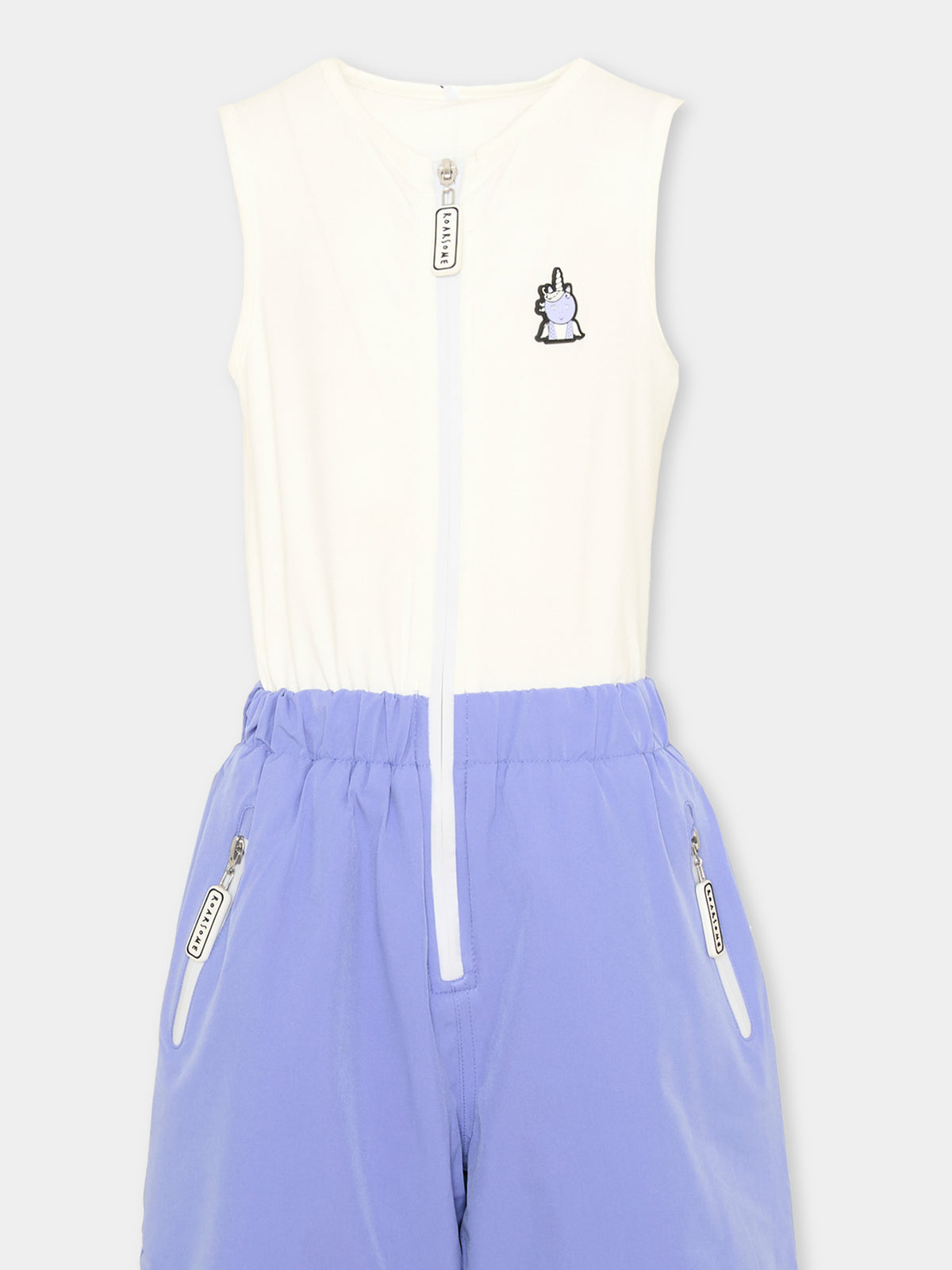 Pantalone da neve lilla Sparkle The Unicorn per bambina,Roarsome,SPARKLE THE UNICORN SKI SALOPETTE