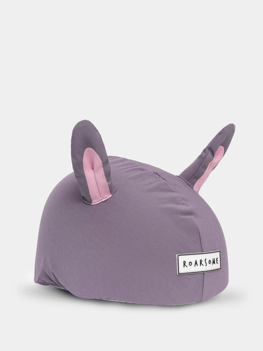 Copricasco lilla Hop The Bunny per bambina,Roarsome,HOP THE BUNNY HELMET COVERS