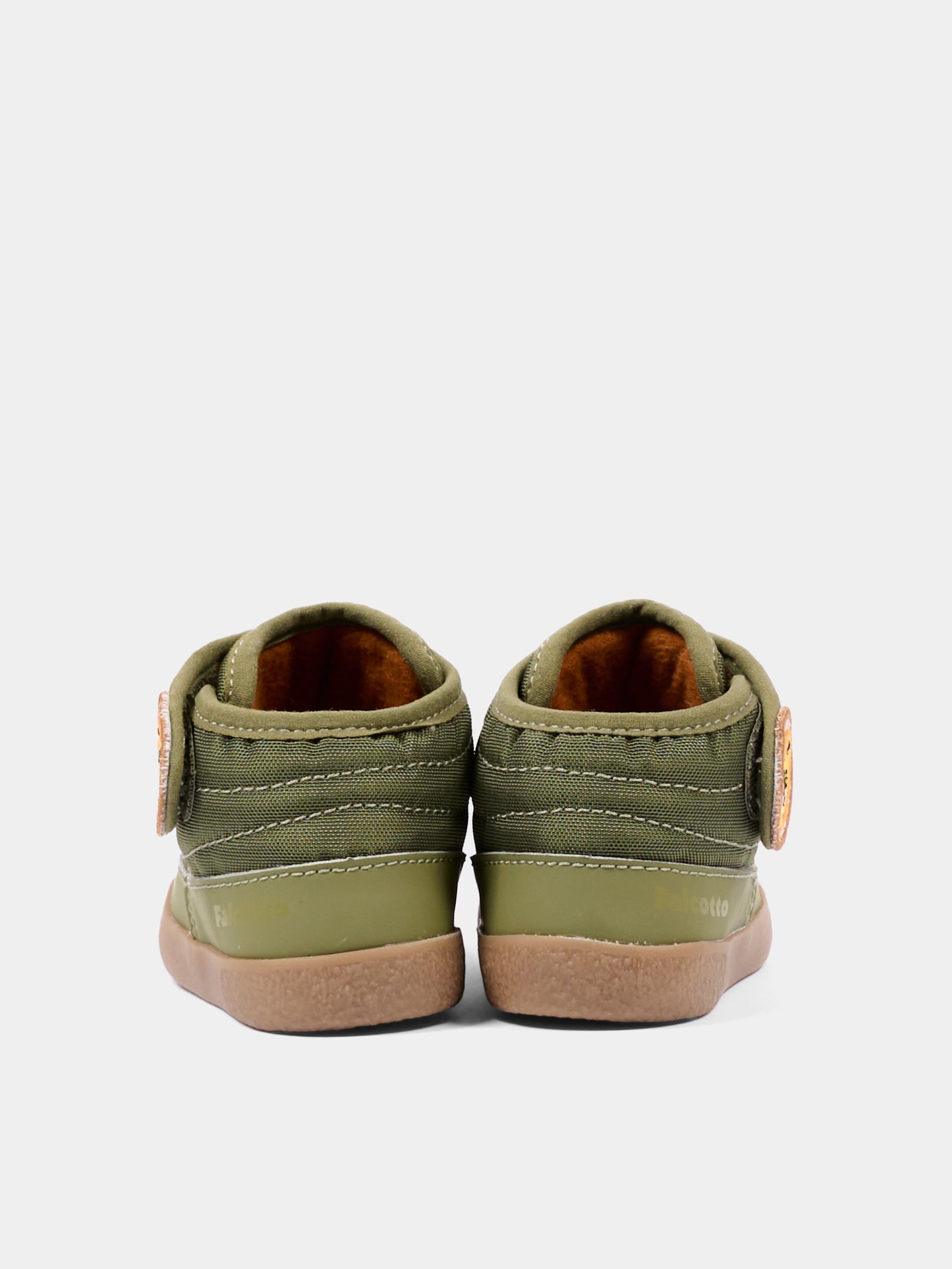 Sneakers verdi per neonato con leone,Falcotto,001 2502496 01 0F25