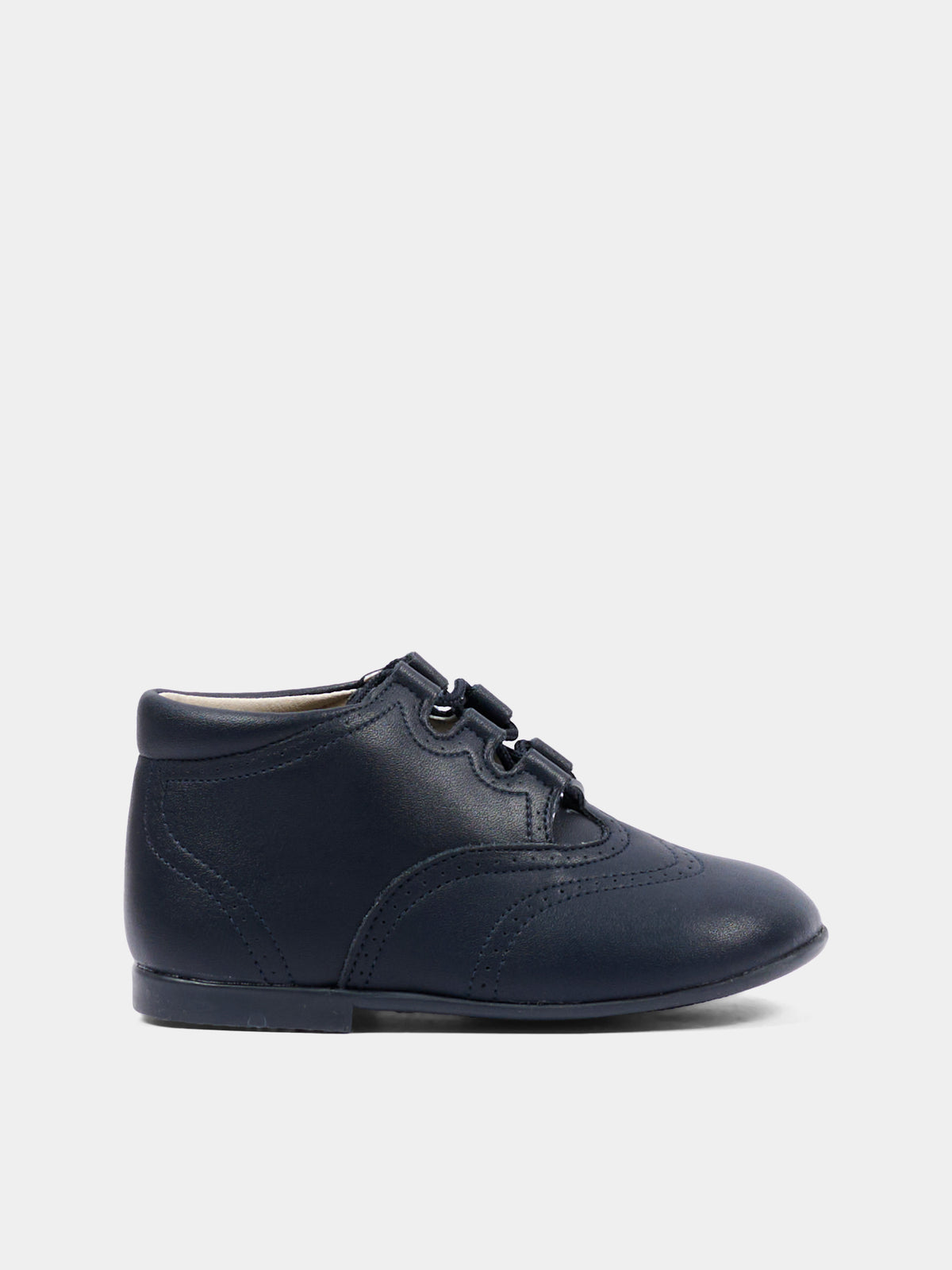 Scarpe stringate blu per neonato,Pisamonas,0168 AZUL MARINO