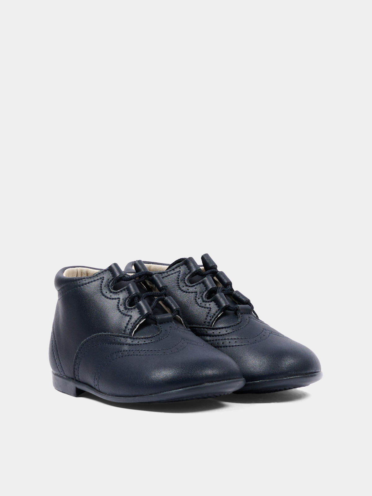 Scarpe stringate blu per neonato,Pisamonas,0168 AZUL MARINO