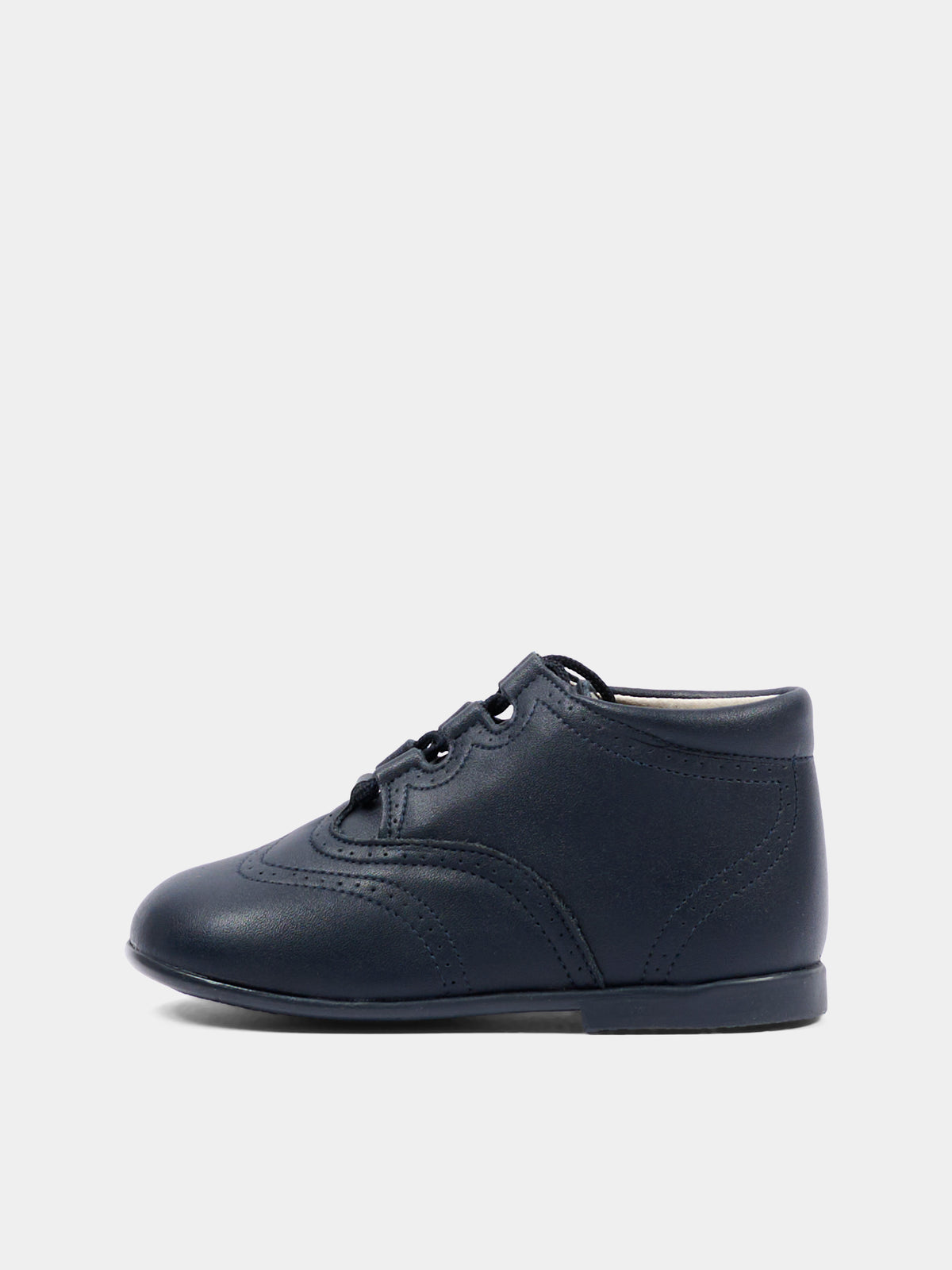 Scarpe stringate blu per neonato,Pisamonas,0168 AZUL MARINO