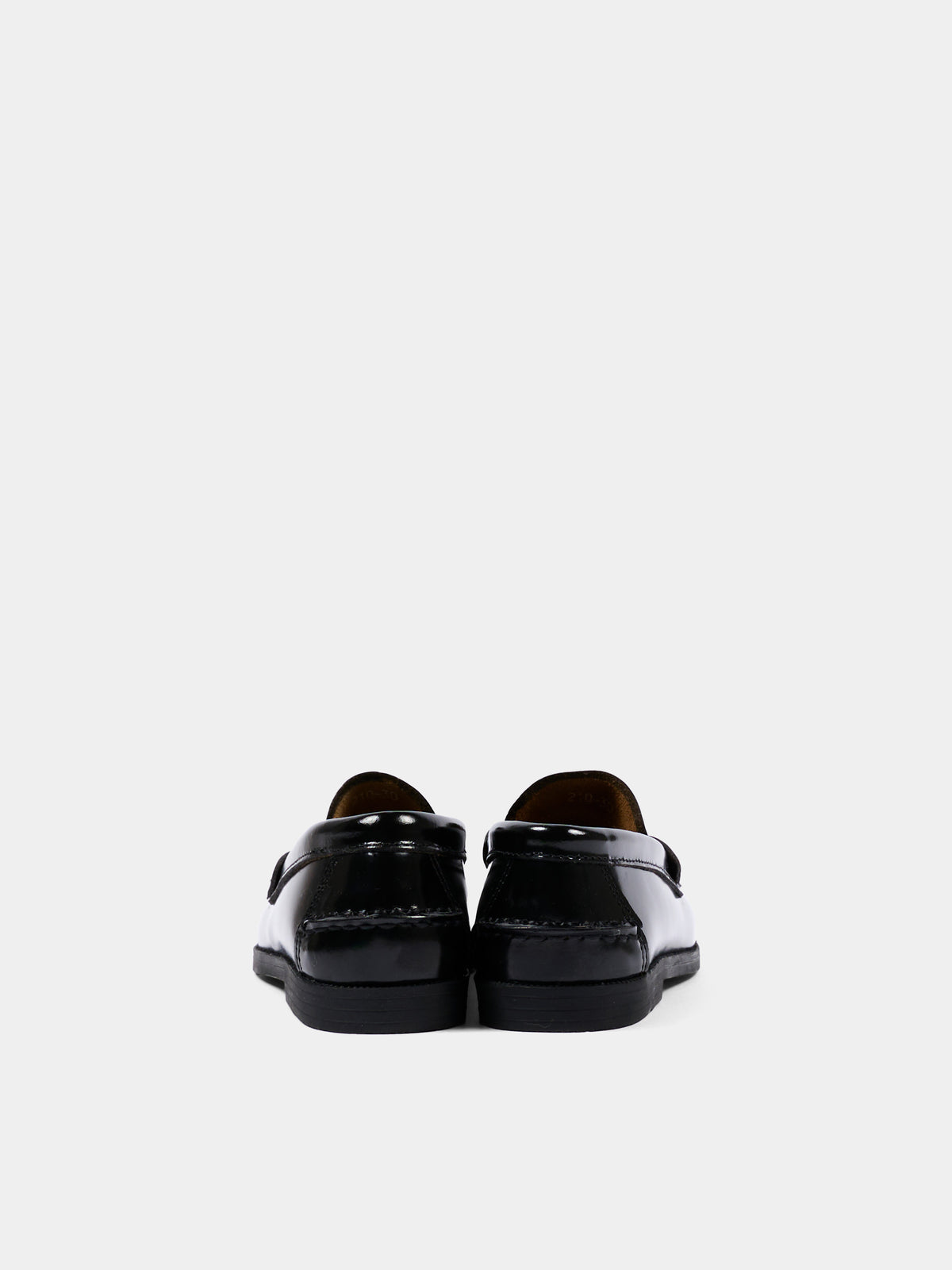 Mocassini neri per bambini,Pisamonas,0077 NEGRO