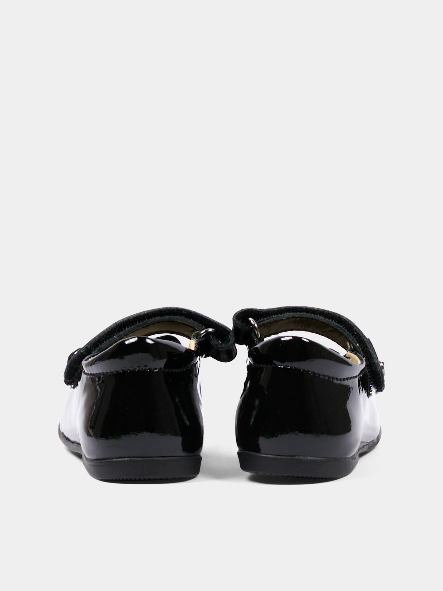 Ballerine nere per neonata con fiocco,Naturino,001 2015452 01 0A02
