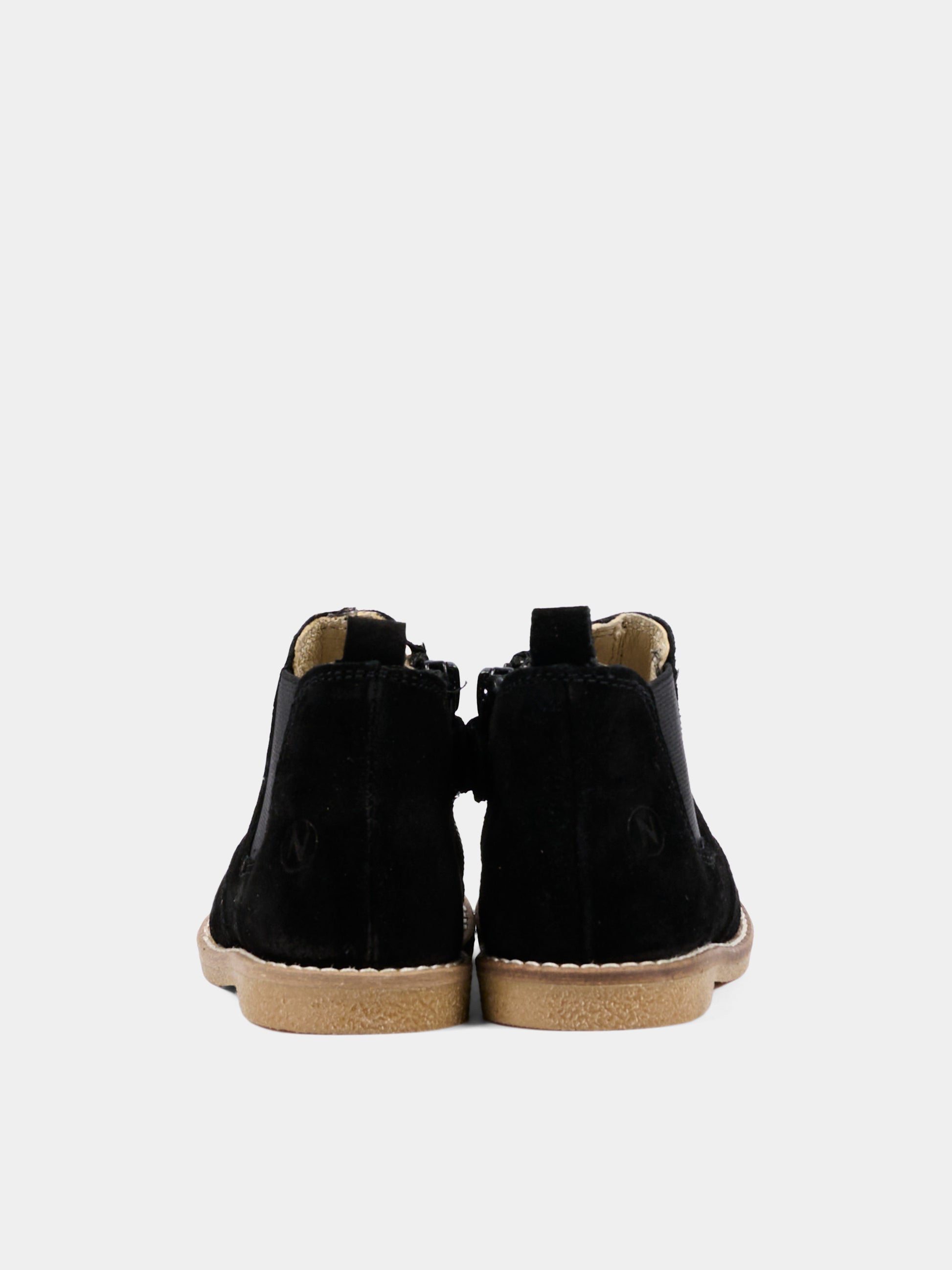 Stivaletti nero per neonato in suede,Naturino,001 2501691 01 0A01
