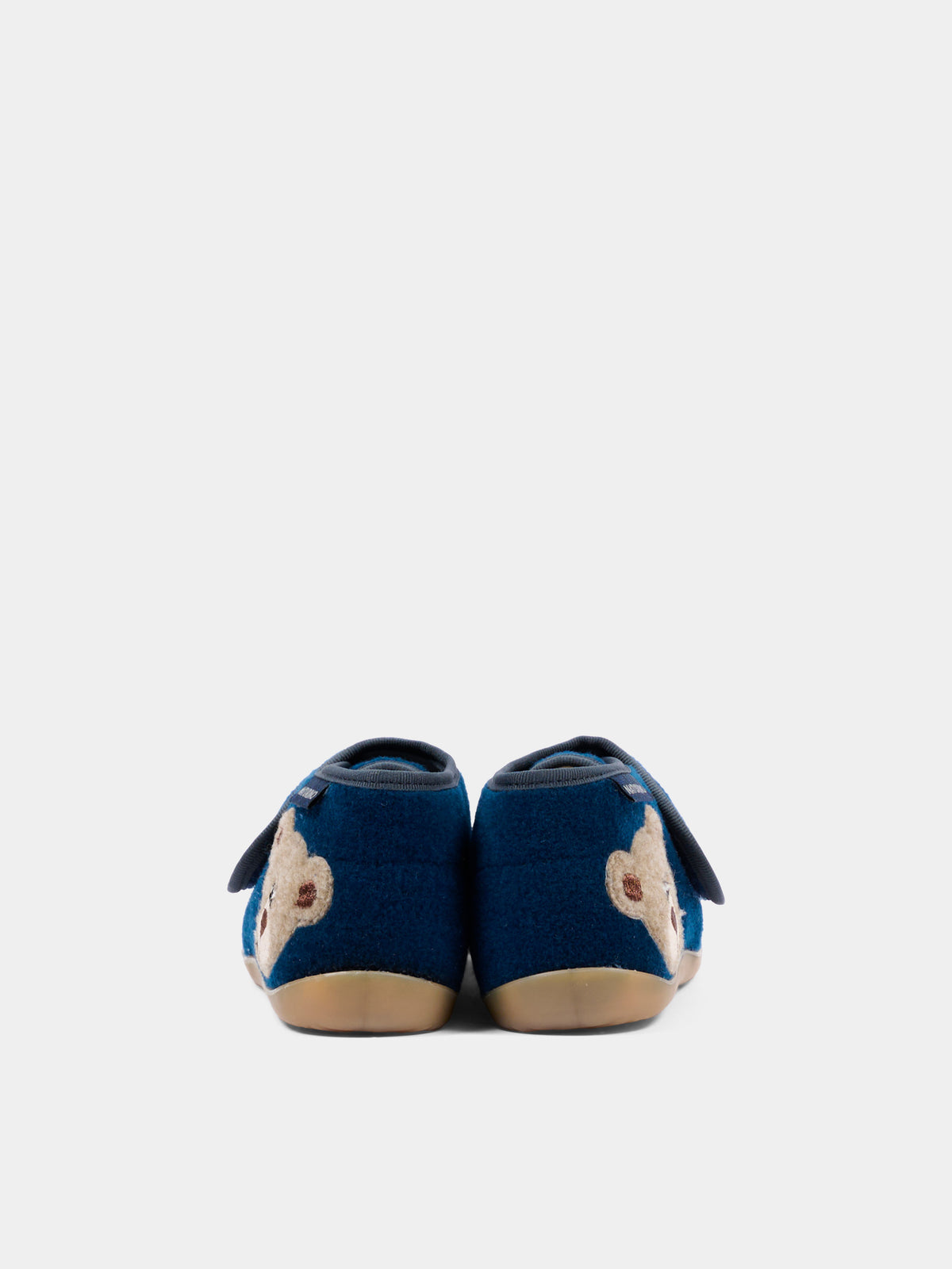 Pantofole blu per bambino con orsetto,Naturino,001 4000627 01 0C01