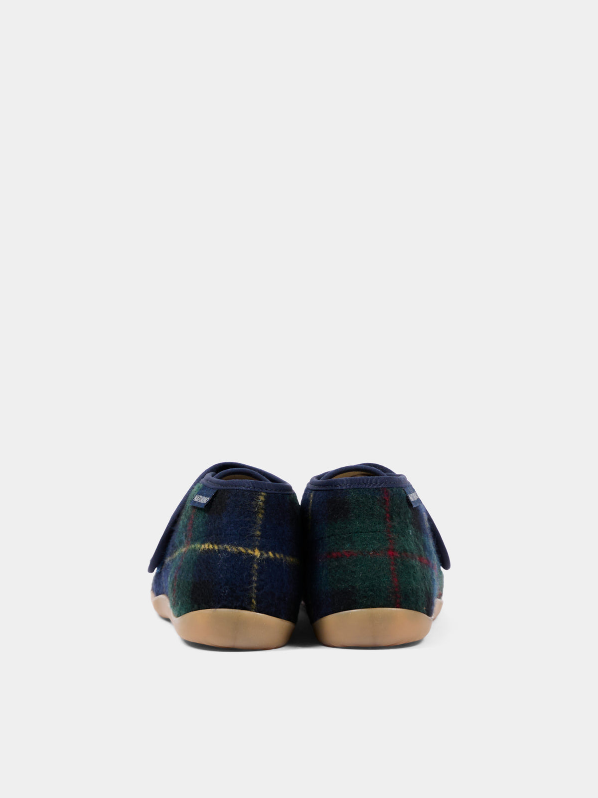 Pantofole blu per bambino tartan,Naturino,001 4000673 45 1C91