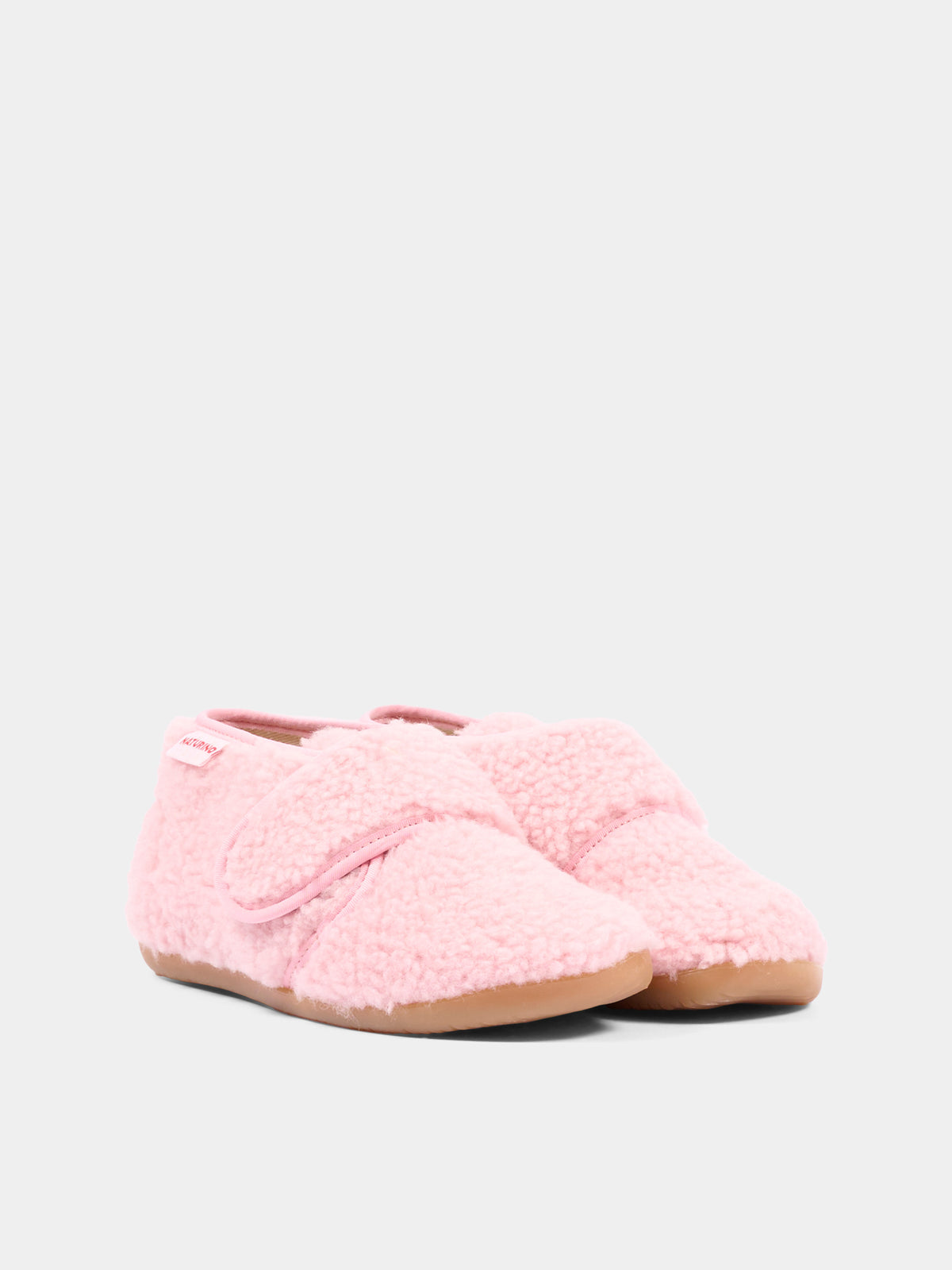 Pantofole rosa per bambina,Naturino,001 4000673 55 0M02
