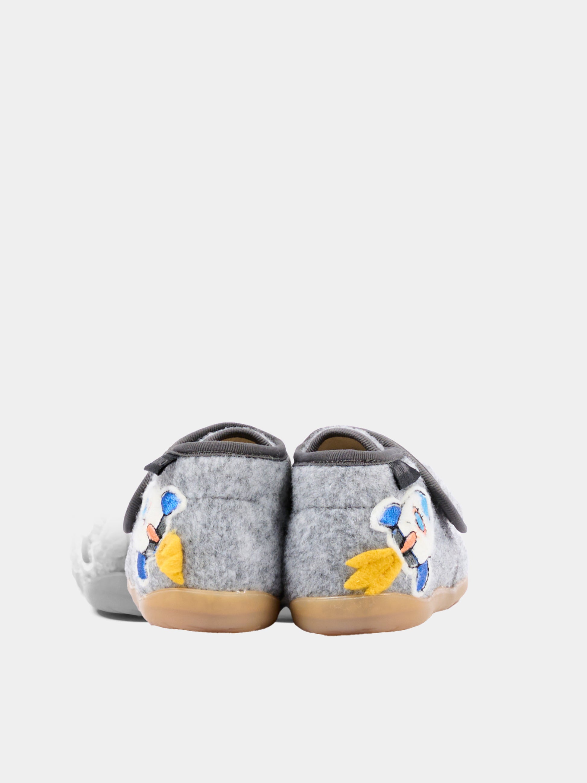 Pantofole grigie per neonato con razzo,Naturino,001 4000737 01 0B03