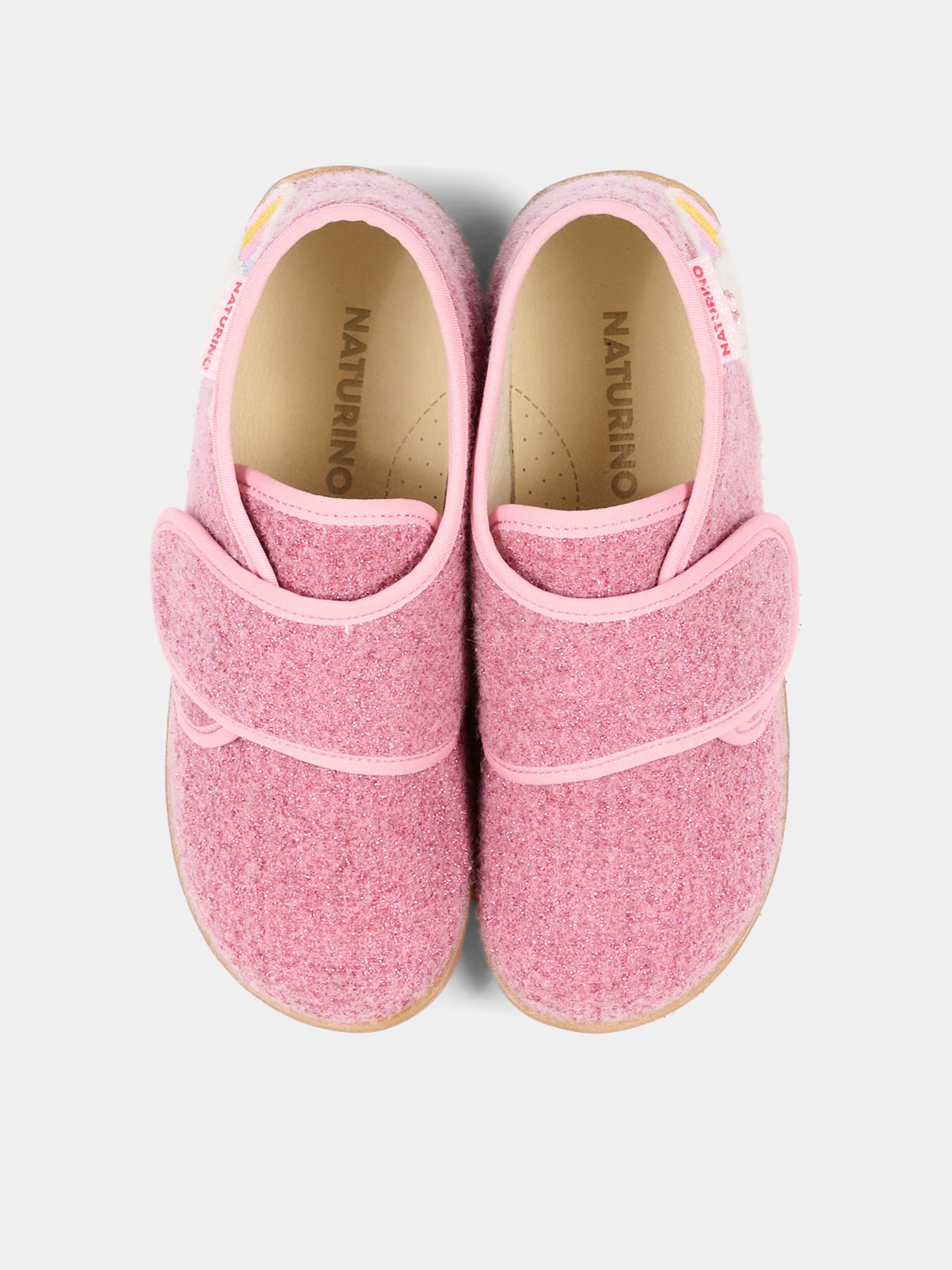 Pantofole rosa per bambina con unicorno,Naturino,001 4000738 01 0M02