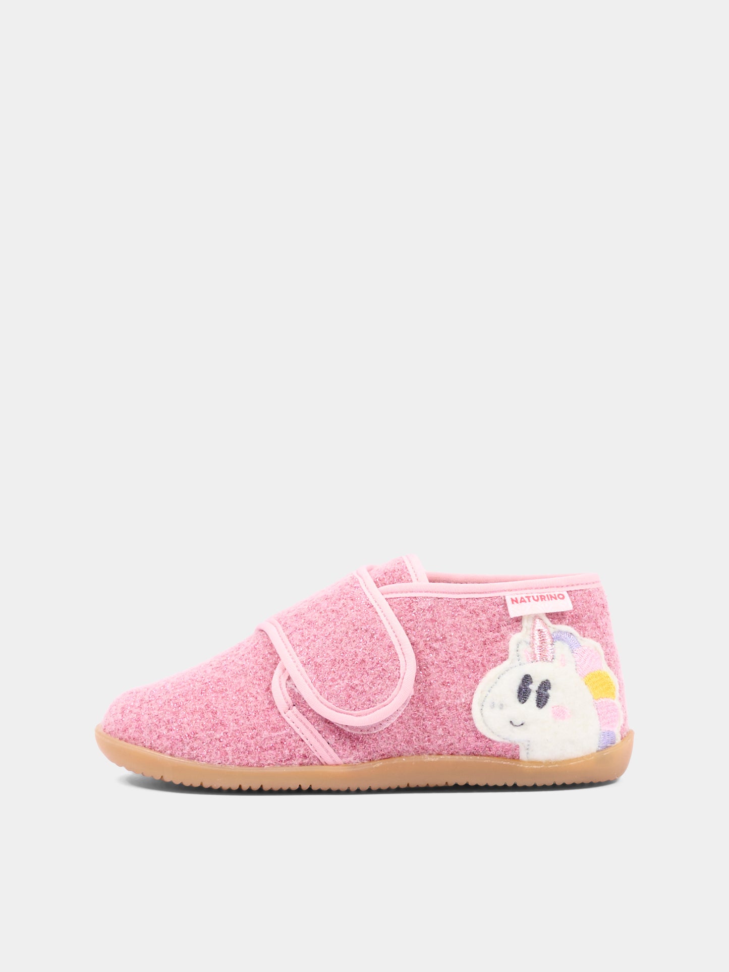Pantofole rosa per bambina con unicorno,Naturino,001 4000738 01 0M02