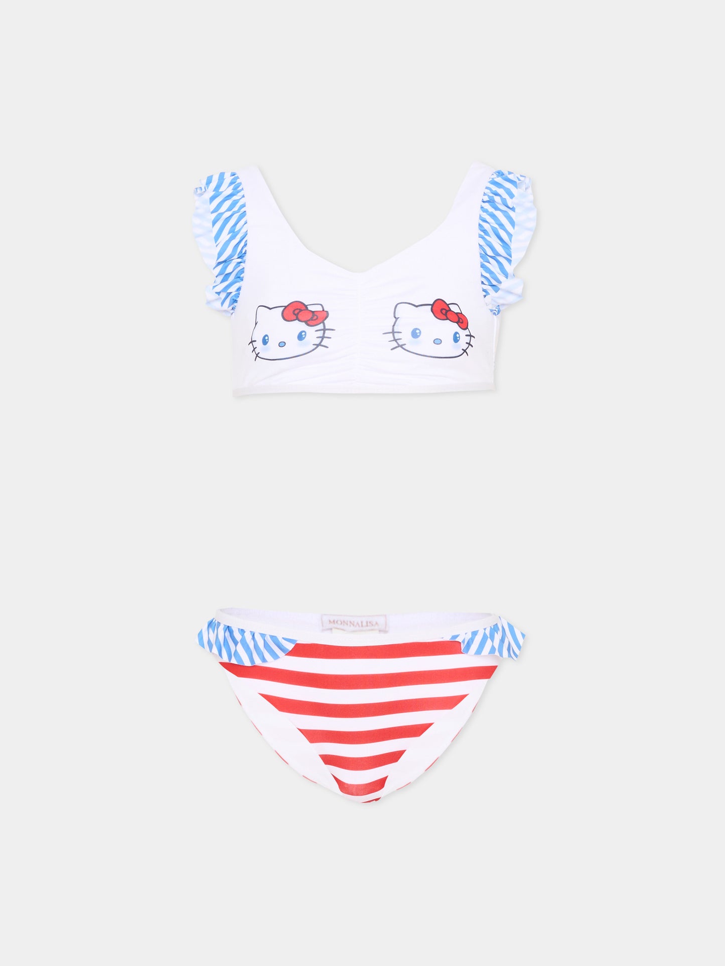 Slip bikini rosso Hello Kitty per bambina
