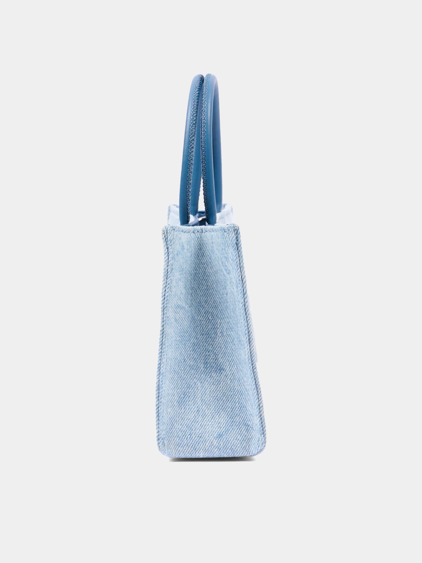 Borsa denim per bambina con logo,Diesel,J02529 P1730 H8457