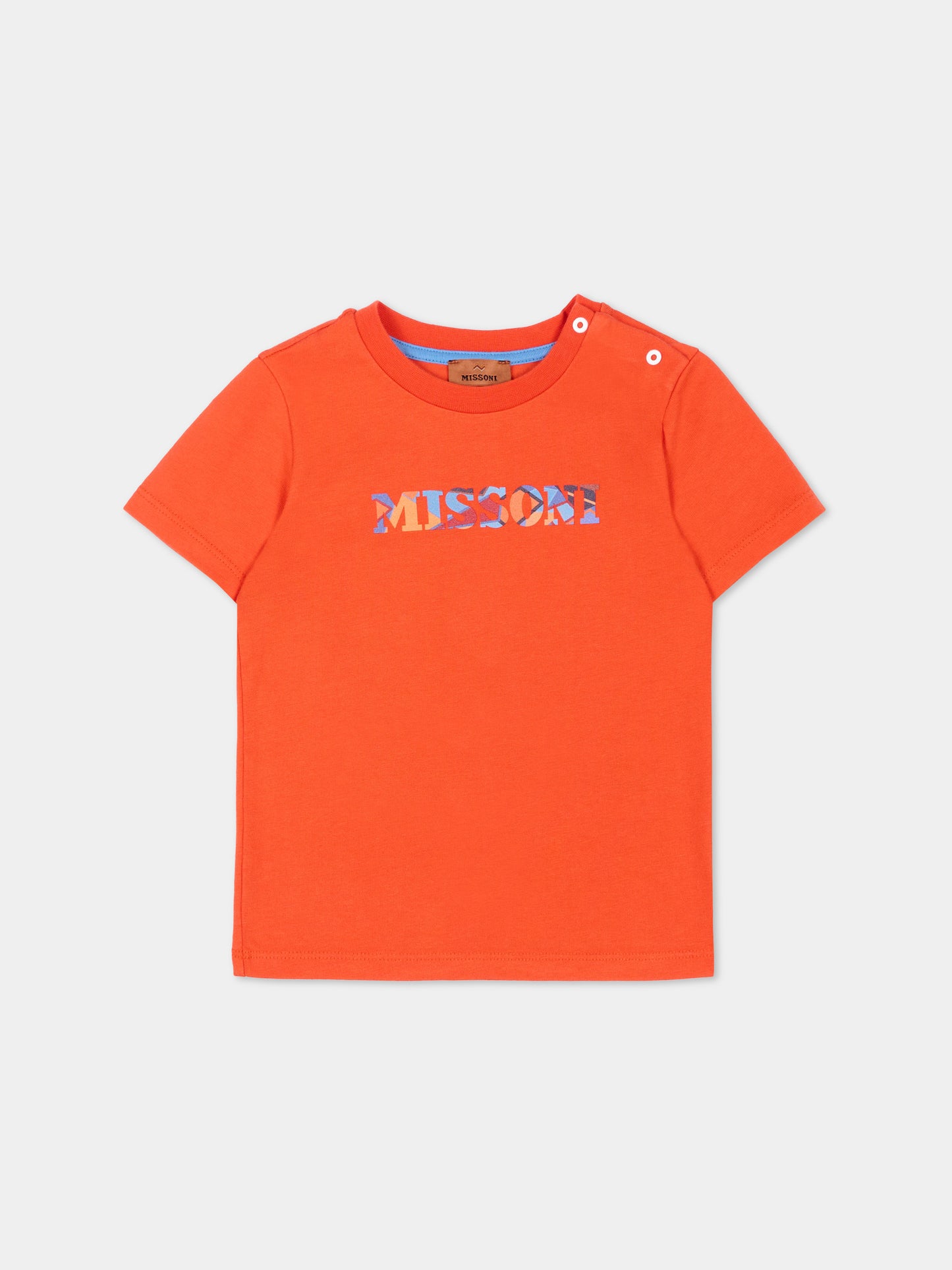 T-shirt rossa Missoni per neonata,Missoni,MY8531 Z3672 426