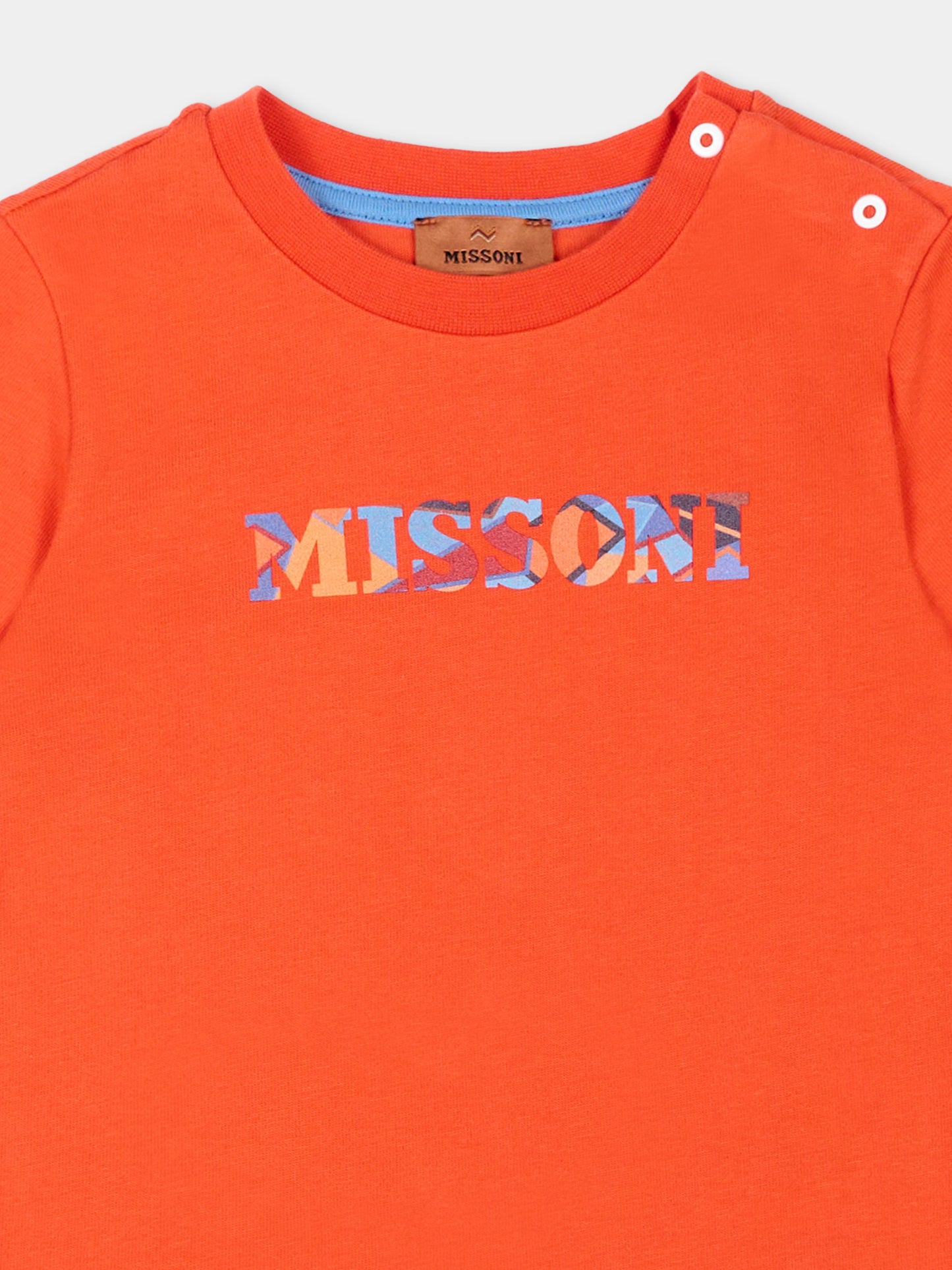 T-shirt rossa Missoni per neonata,Missoni,MY8531 Z3672 426