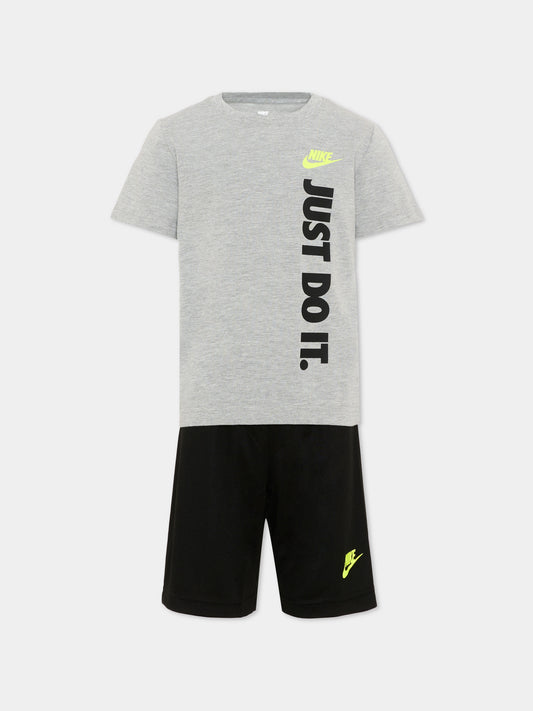 Completo sportivo grigio per bambino,Nike,86L732 023