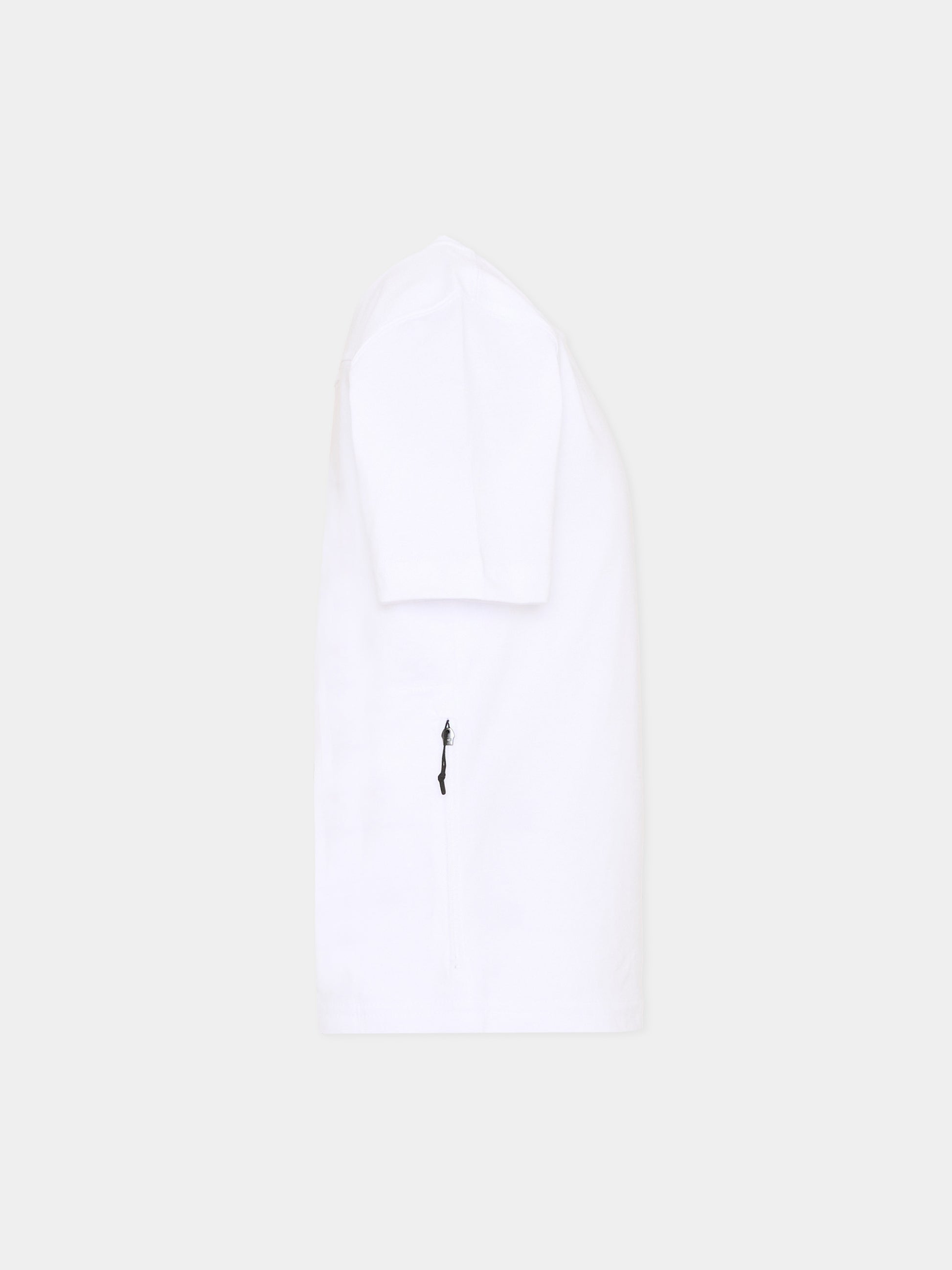 T-shirt bianca per bambini con logo,K-way,K7133YW 001