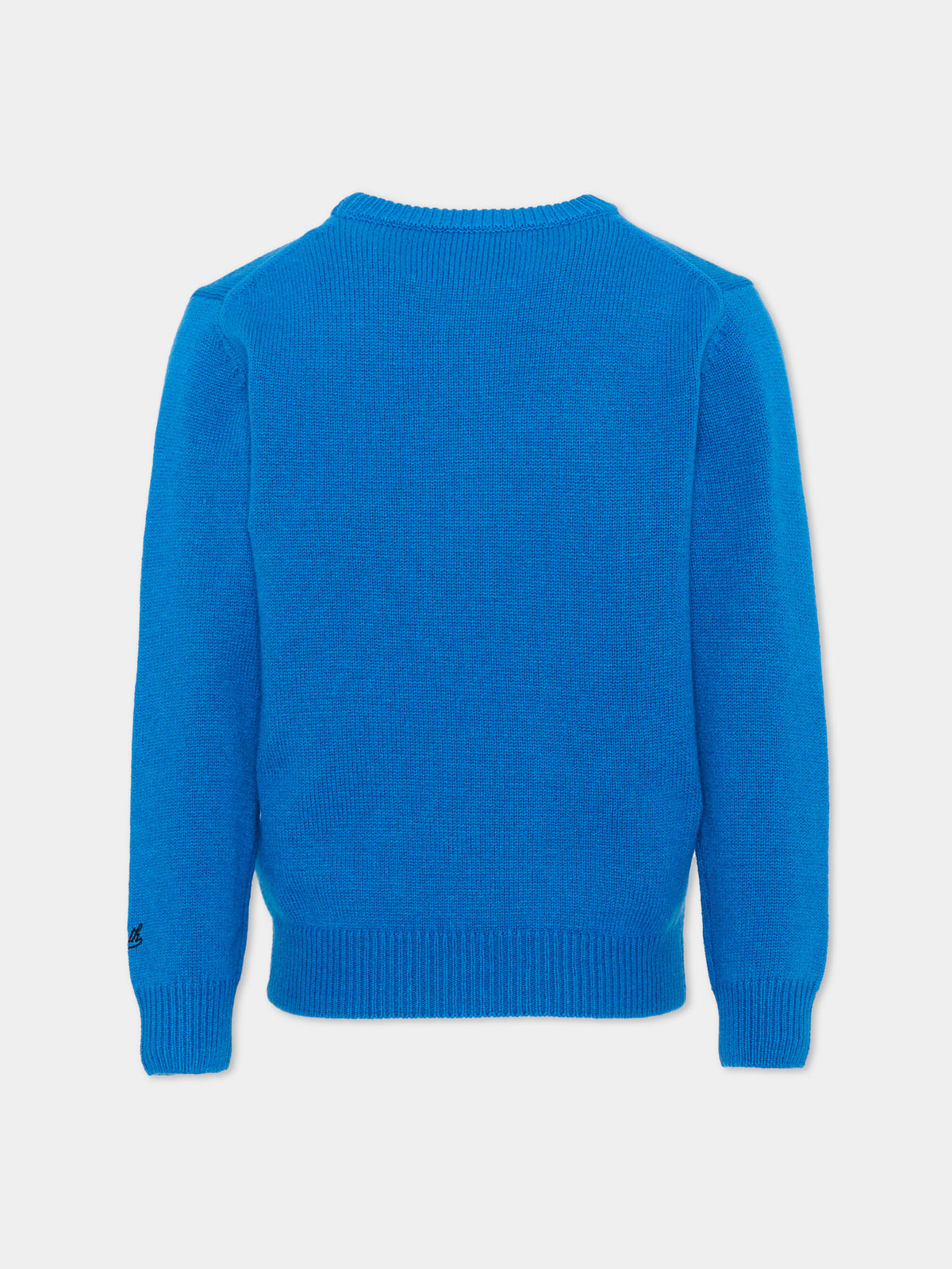 Maglione blu per bambino con Snoopy,Mc2 Saint Barth,DOU0001 00153M